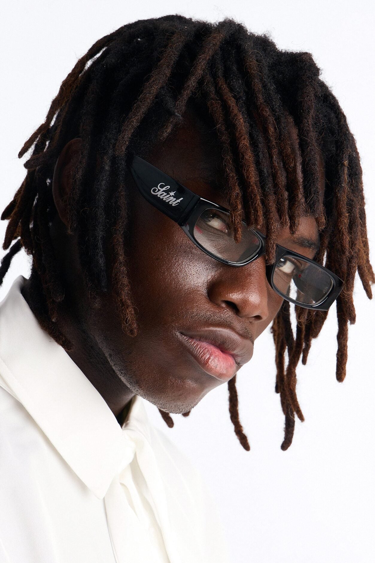 Drip Saint Sunglasses - Black/Silver image 1