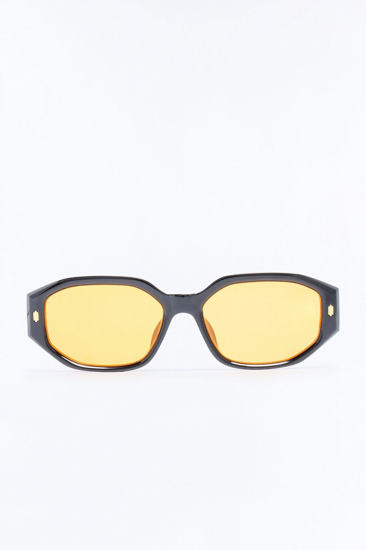 Hello Weekend Sunglasses - Black/Yellow image 1