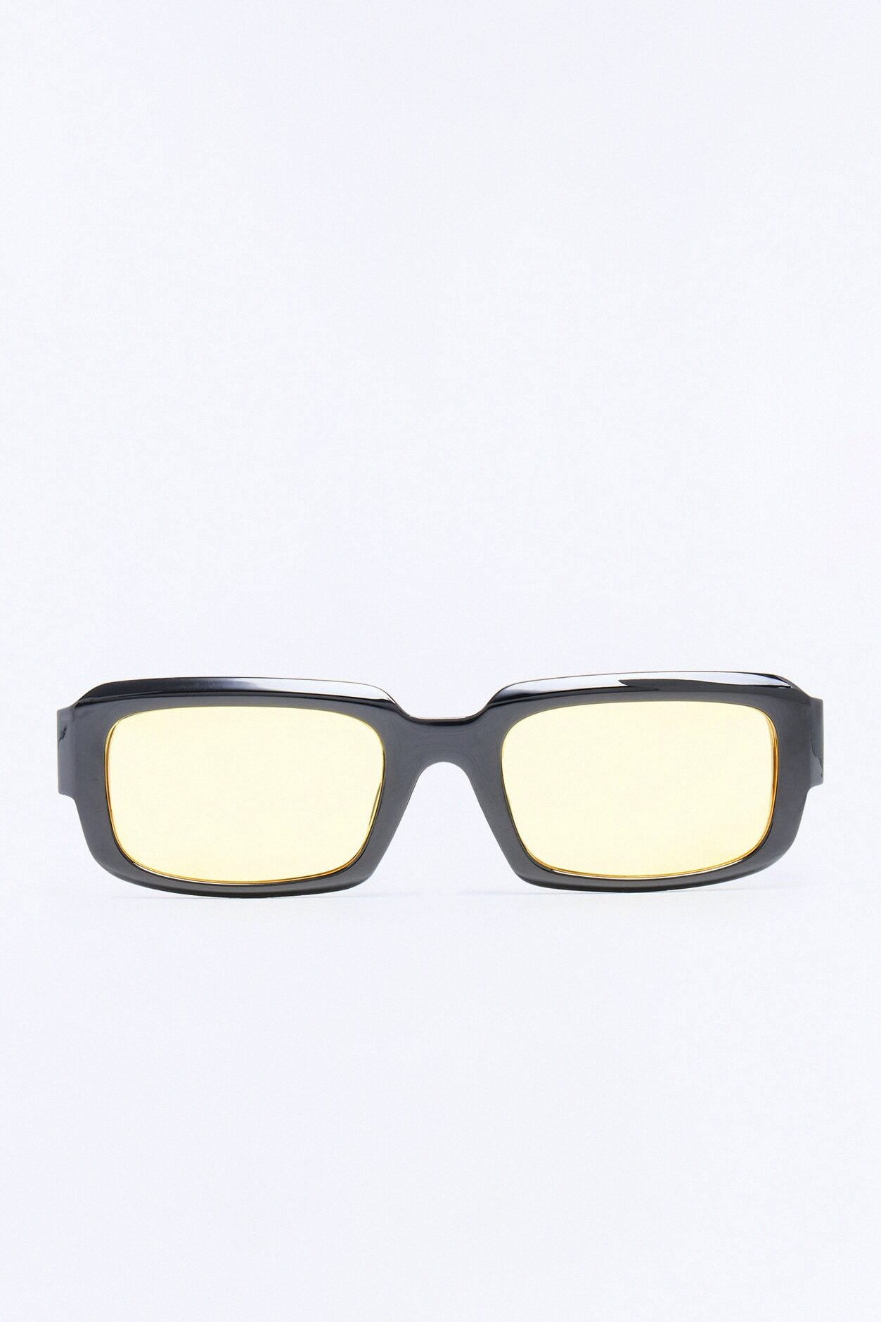 Make You Believe Sunglasses - Black/Yellow image 1
