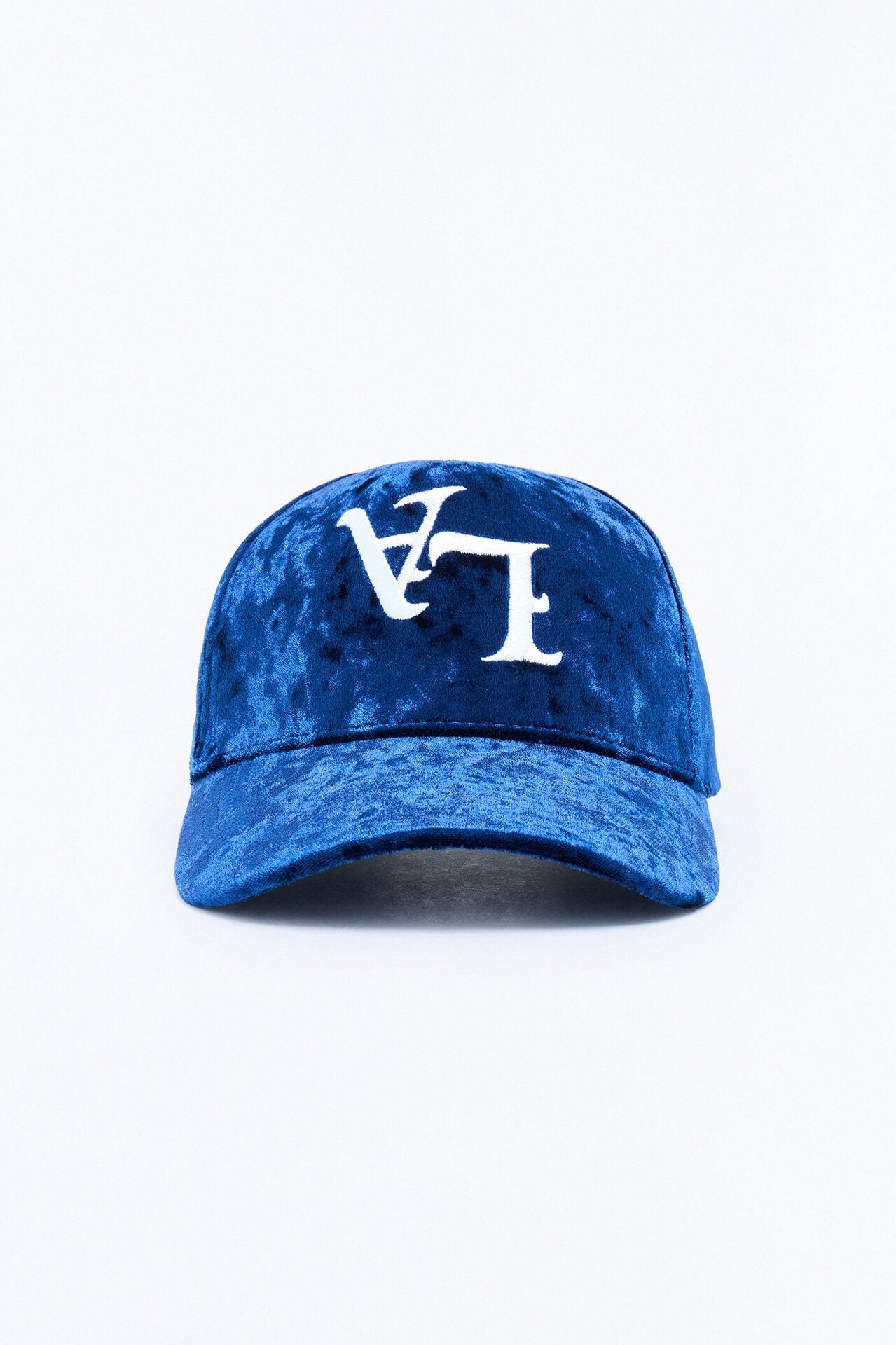 City Of LA Velvet Structured Snapback Hat - Navy image 1