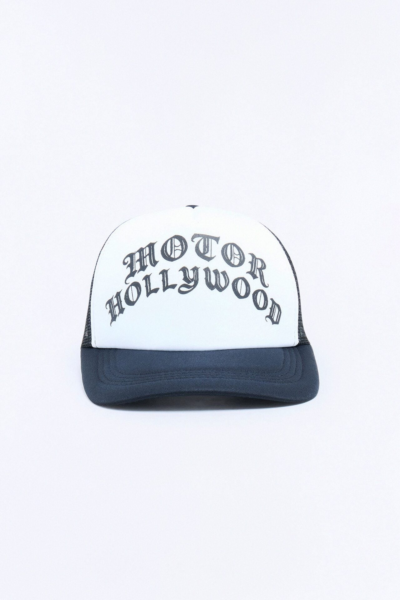 Motor Hollywood Snapback Hat - Black/White image 1