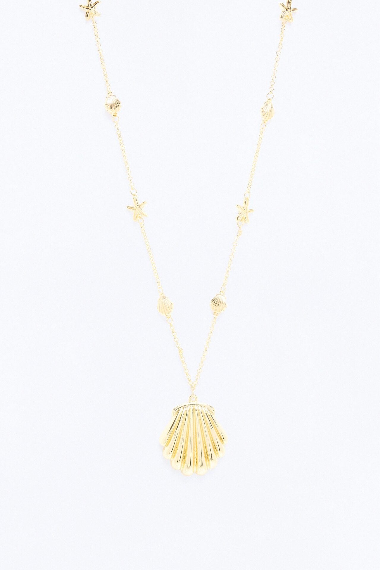 Treasure Of The Sea Necklace - Gold image 1