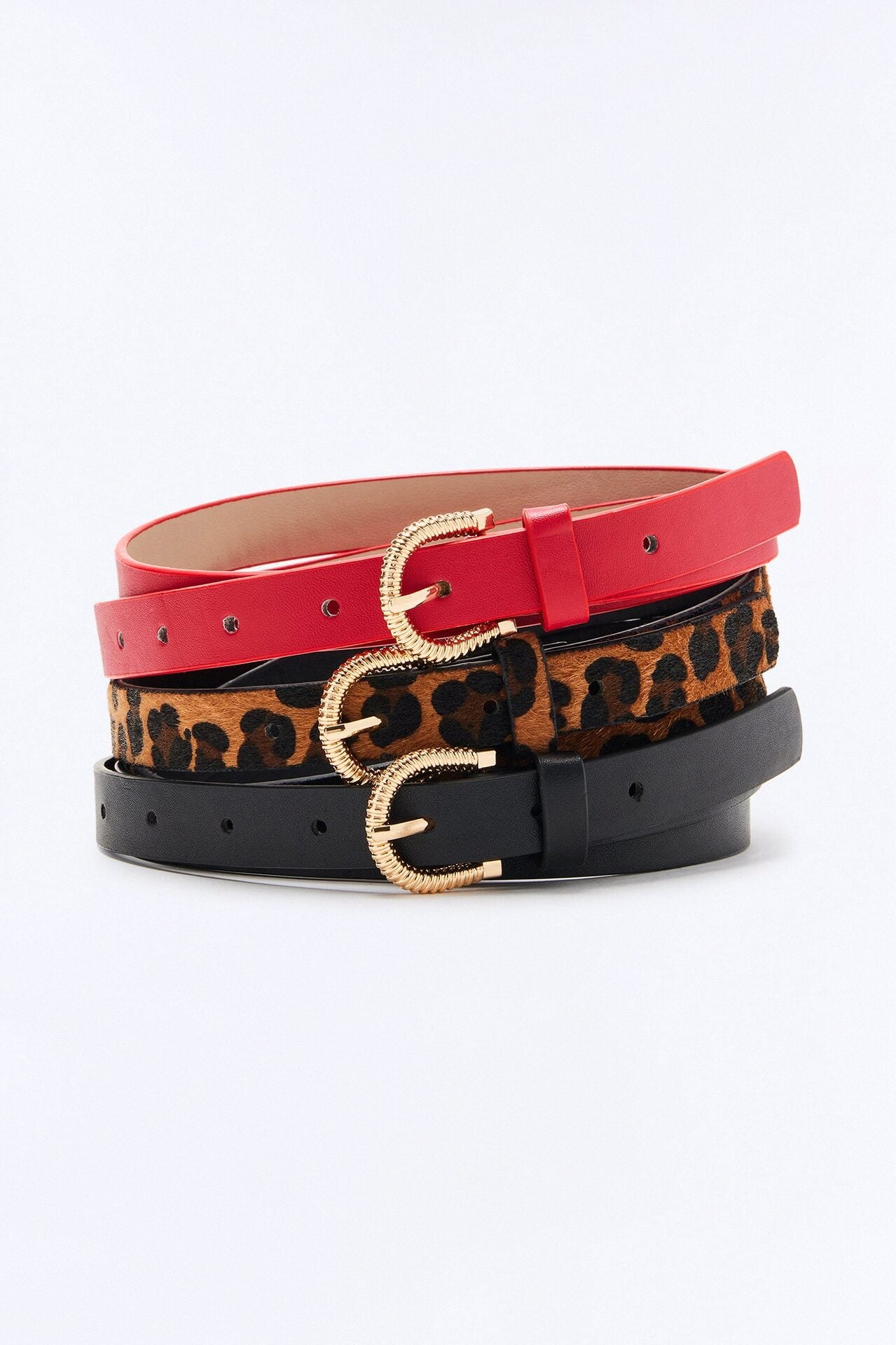 My Favorite Trio Belt Set - Red/combo image 1
