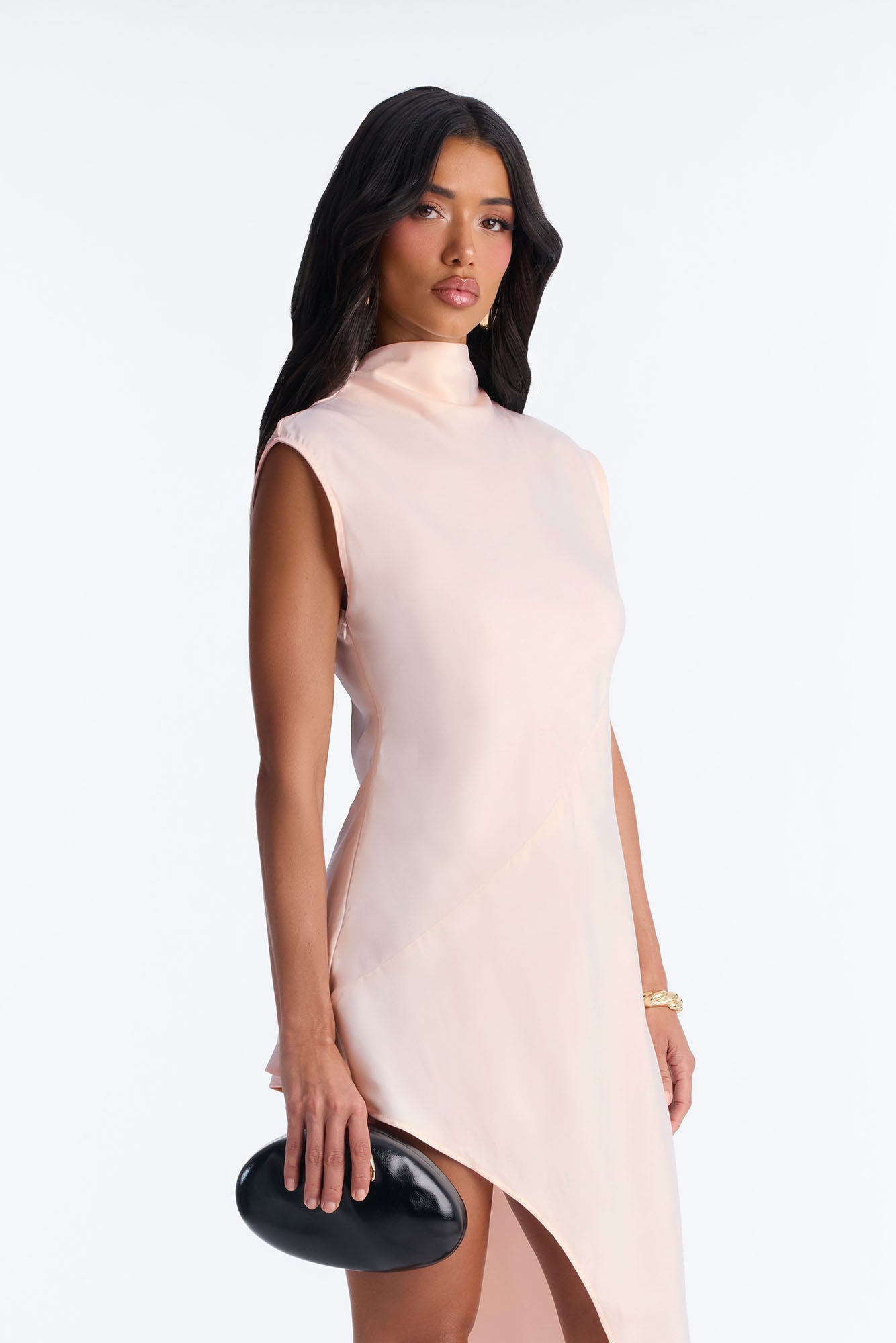Sweet Surrender High Low Dress - Light Pink
