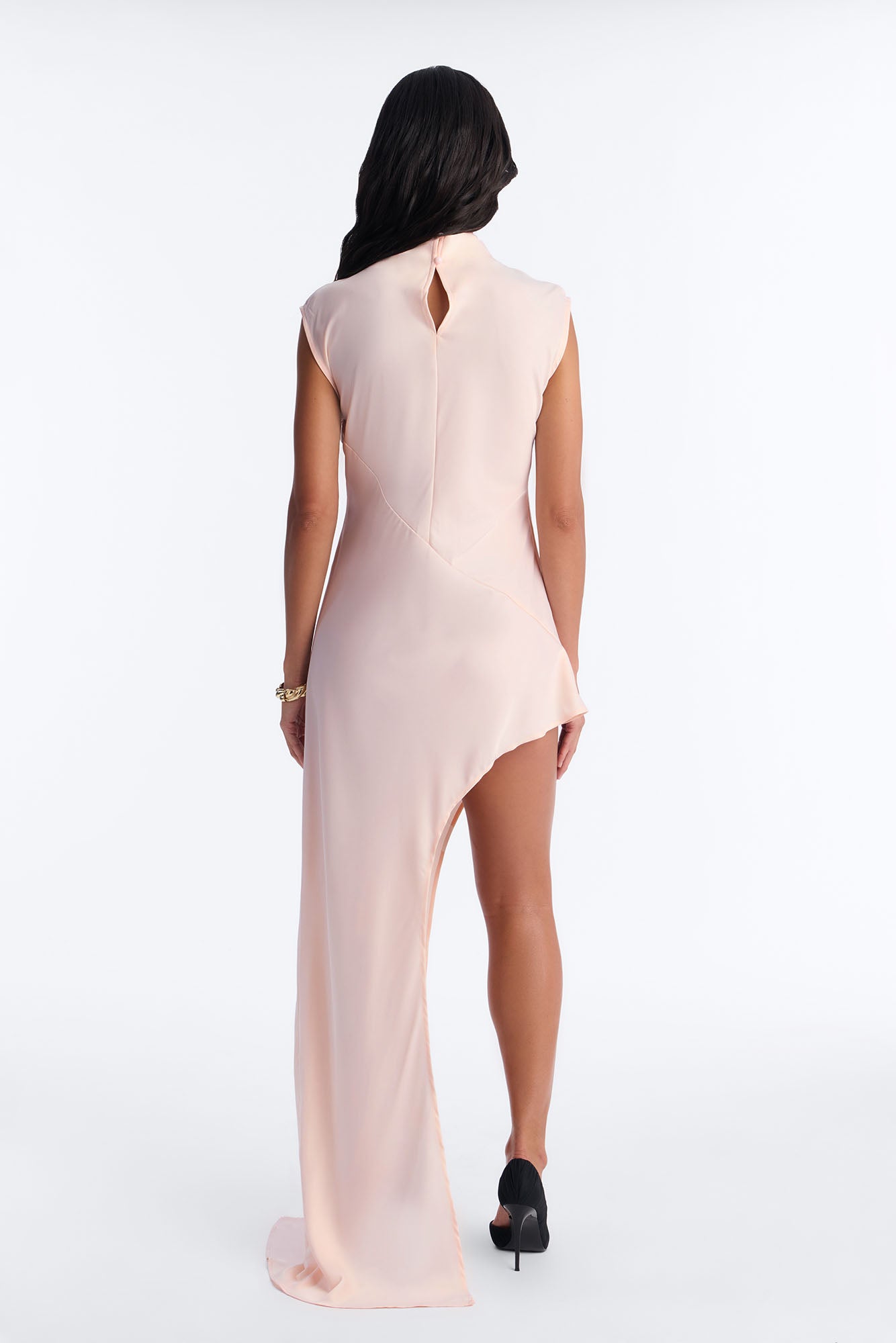 Sweet Surrender High Low Dress - Light Pink image 4