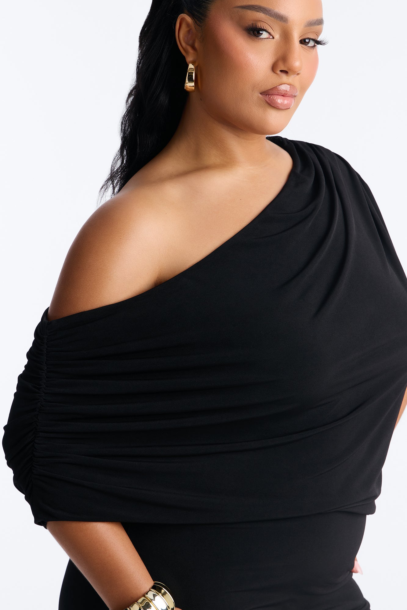 Taryn Midi Dress - Black image 7