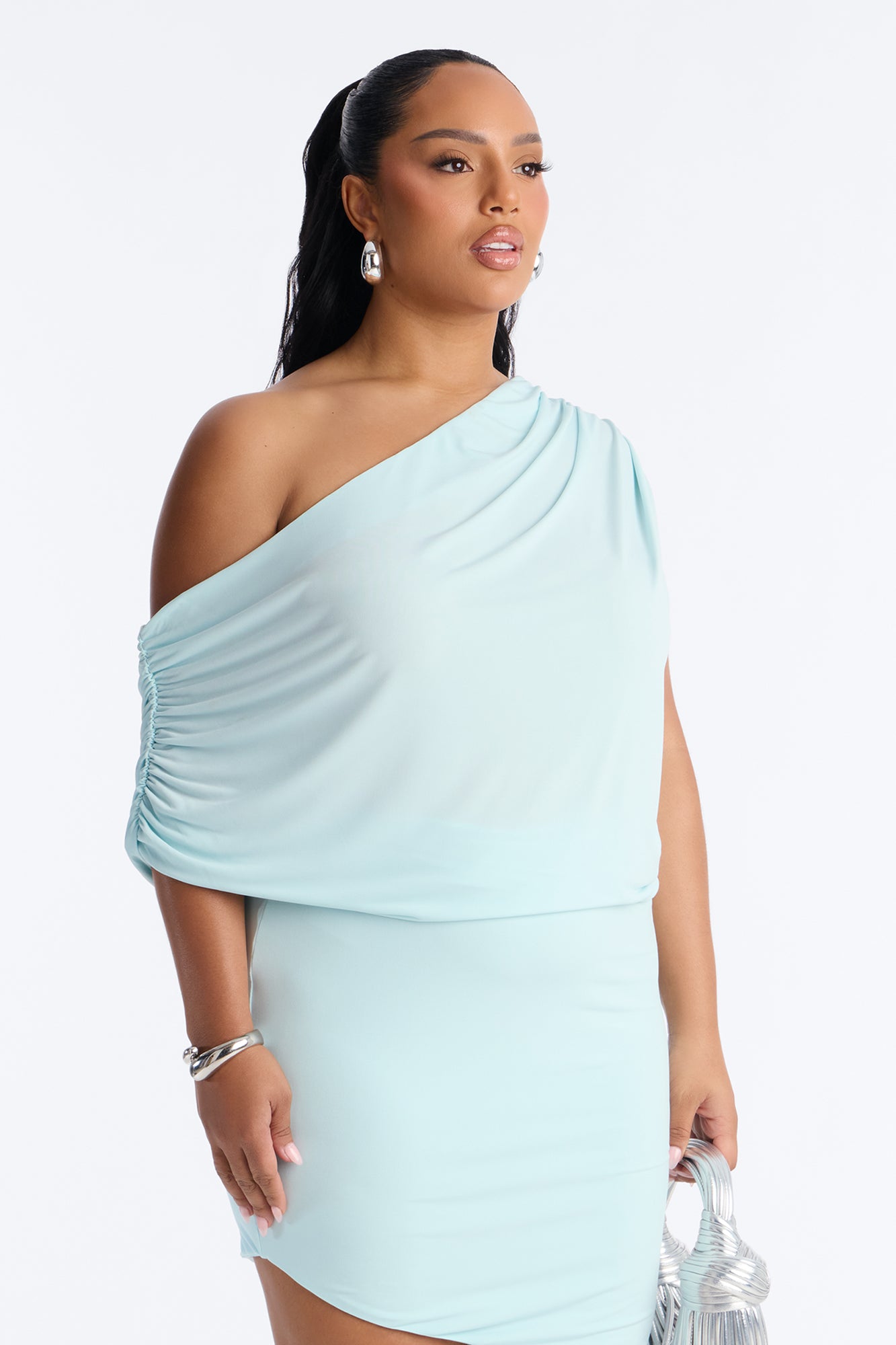 Taryn Midi Dress - Light Blue image 6