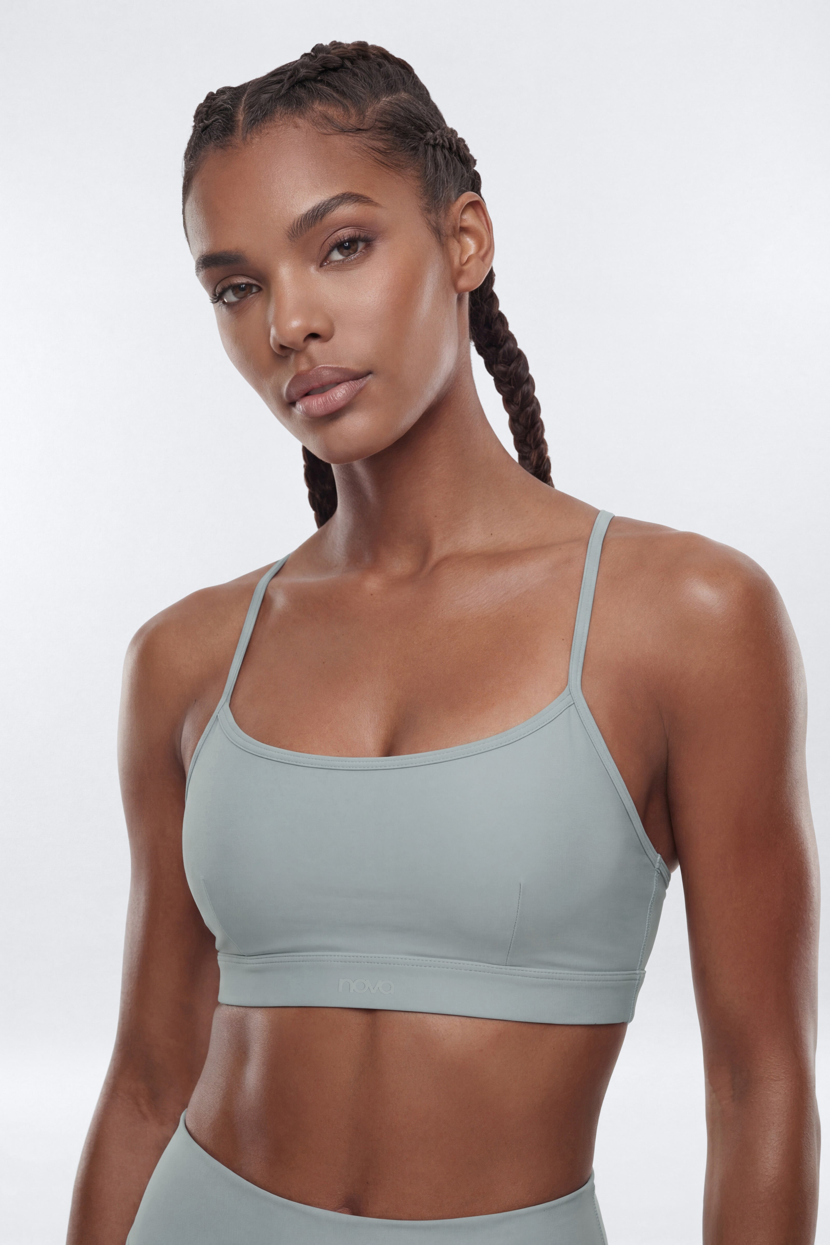 AirSculpt™ X Back Sports Bra - Steel