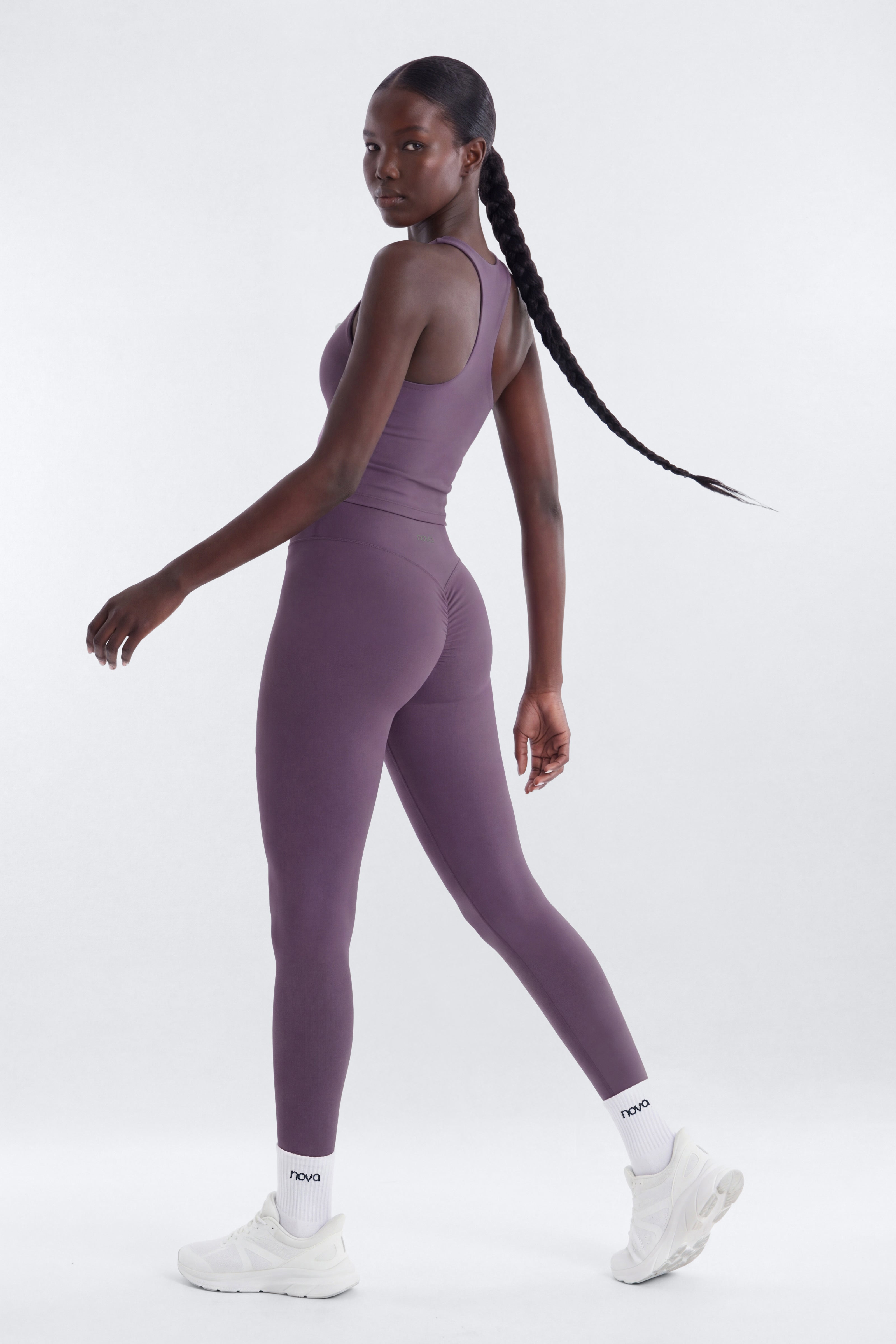 CloudForm™ 25″ Invisible Scrunch Legging - Iris