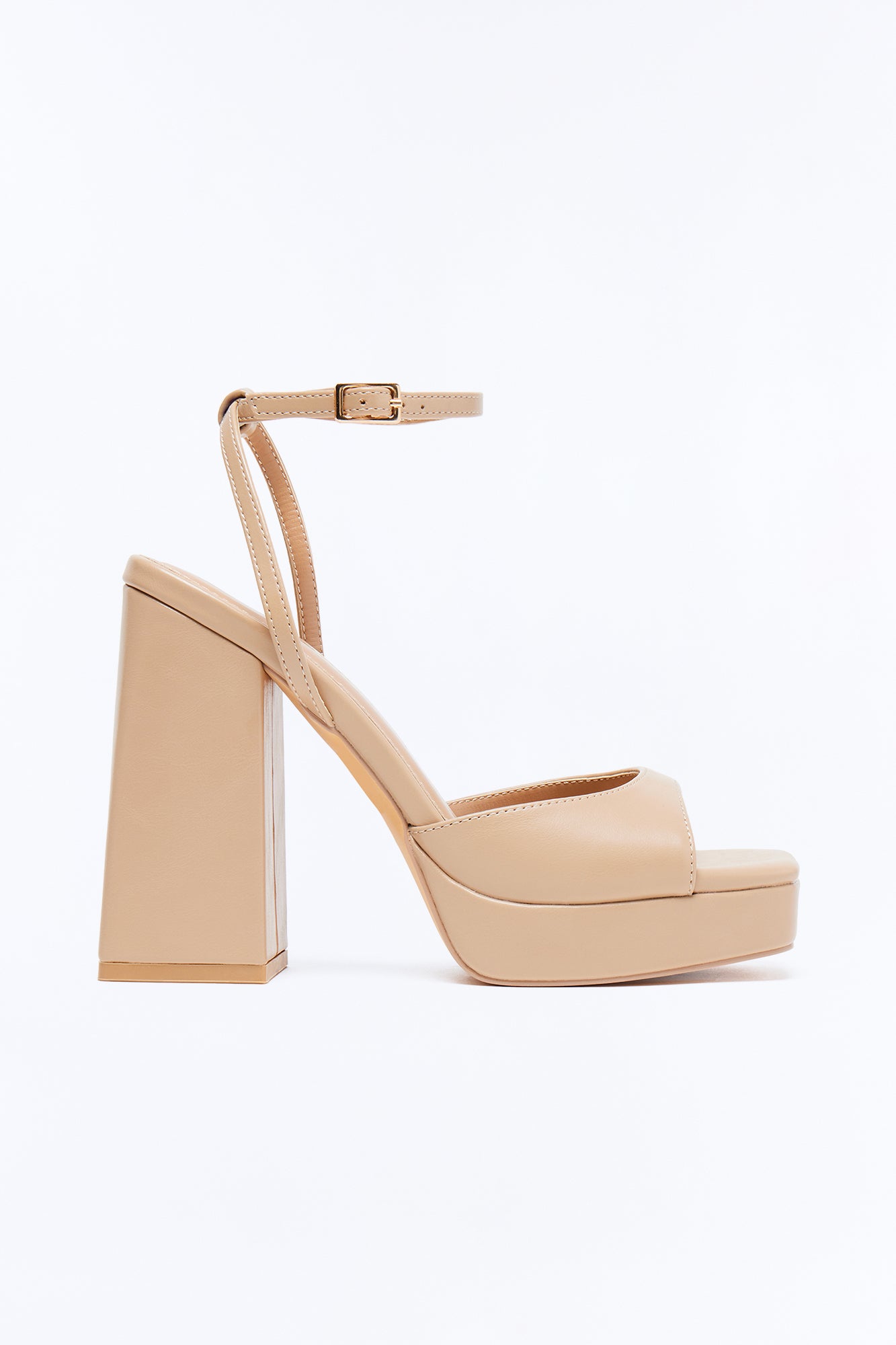 Klar Ultra Platform Heels - Camel image 4