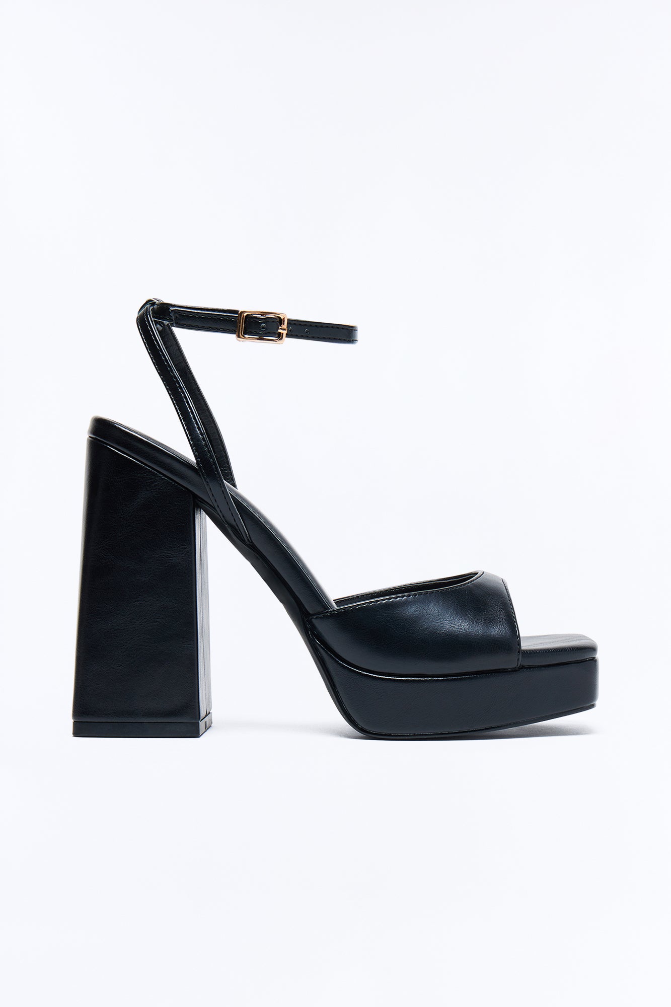 Klar Ultra Platform Heels - Black
