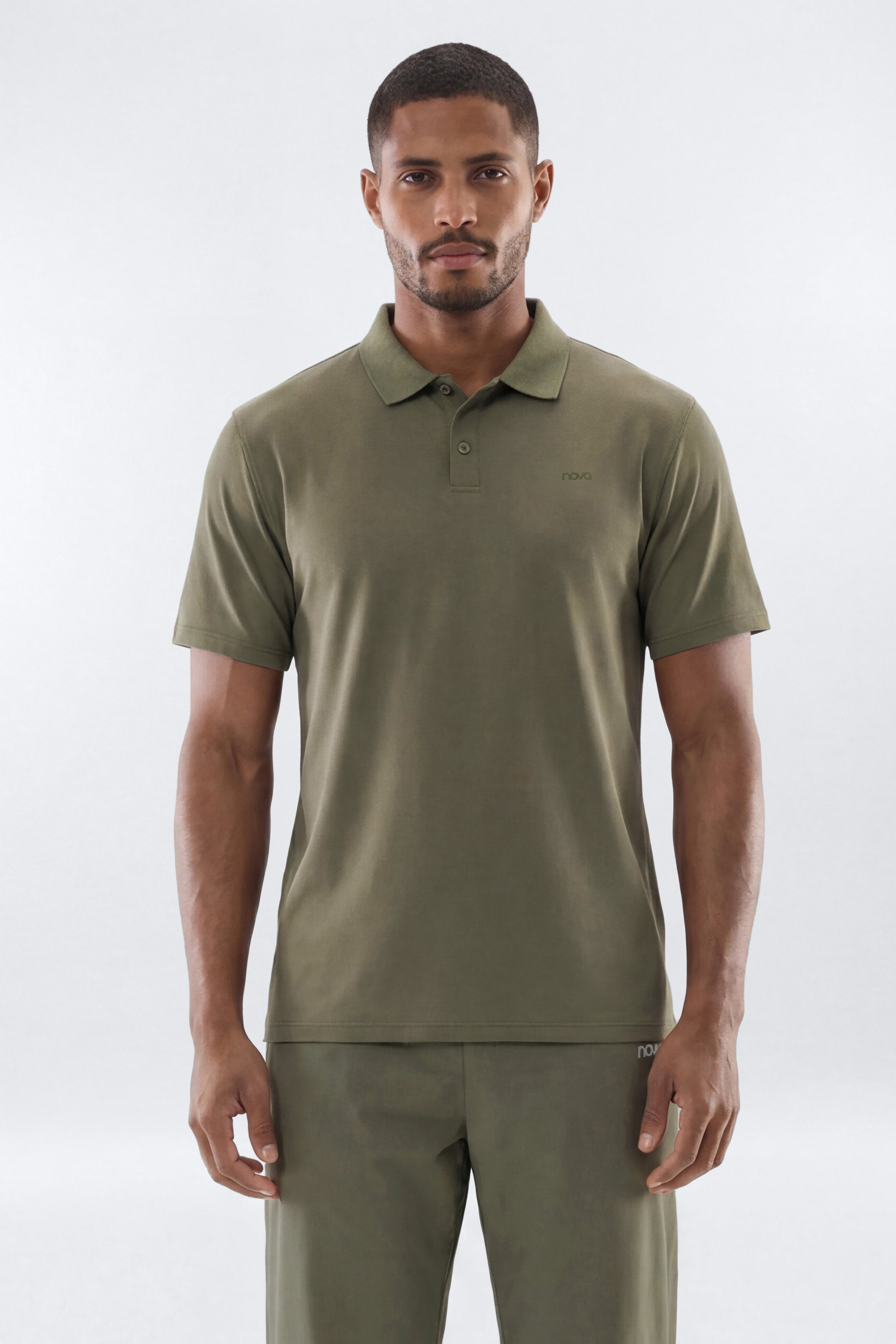 DryCore™ Active Polo Shirt - Moss