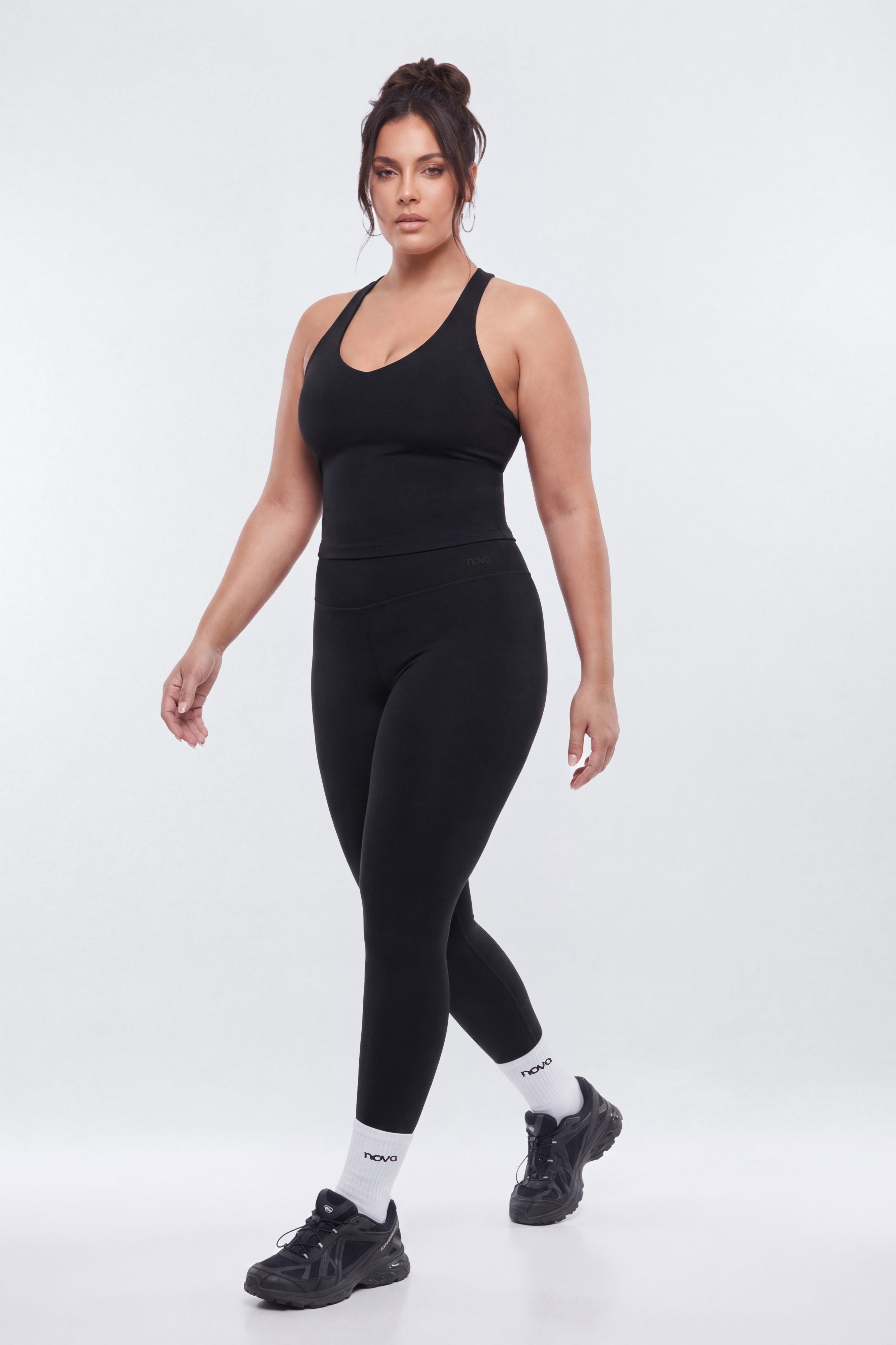 CloudForm™ 25″ Low Rise Legging - Black image 7