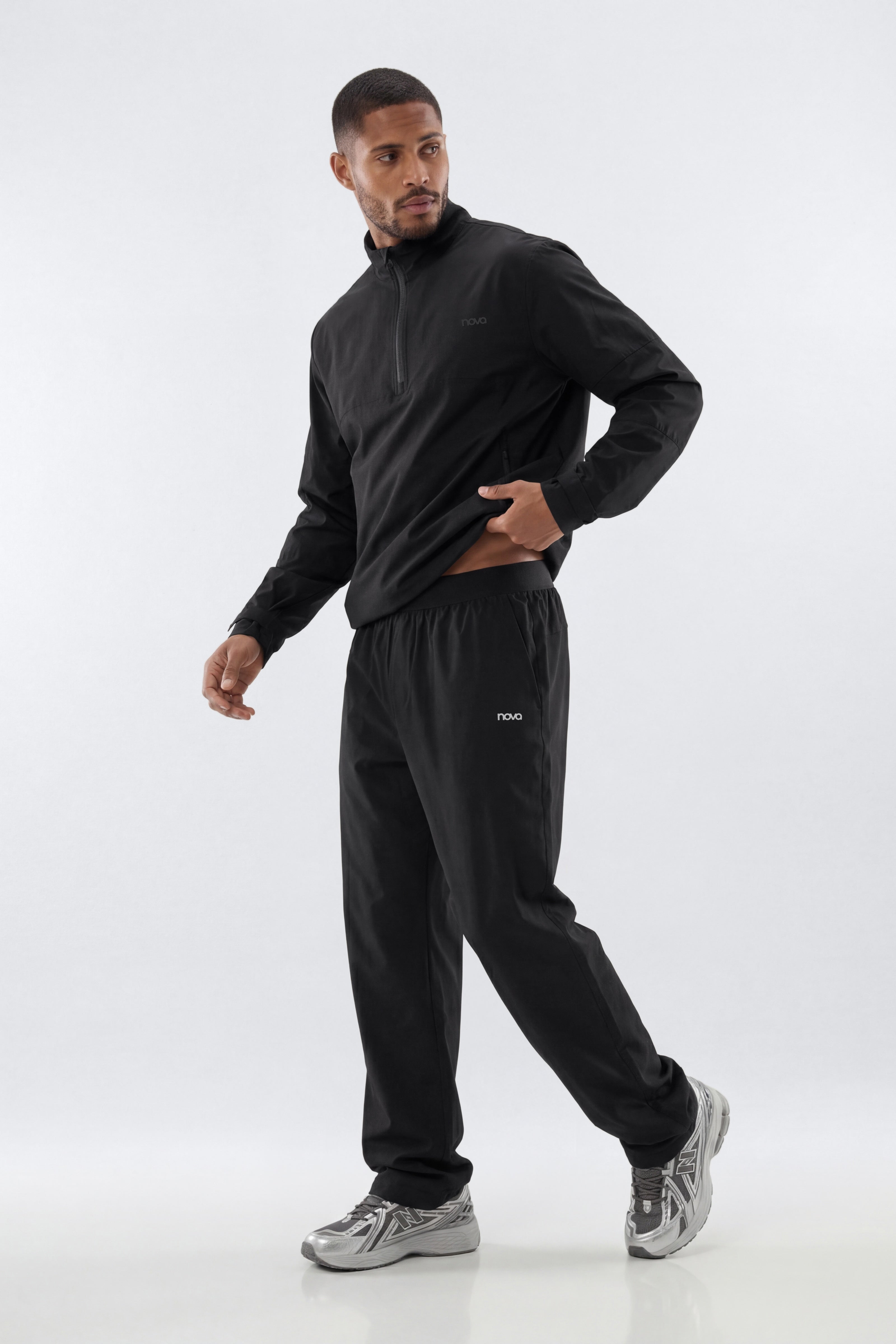 ActiveNylon™ 32″ Straight Leg Pant - Black