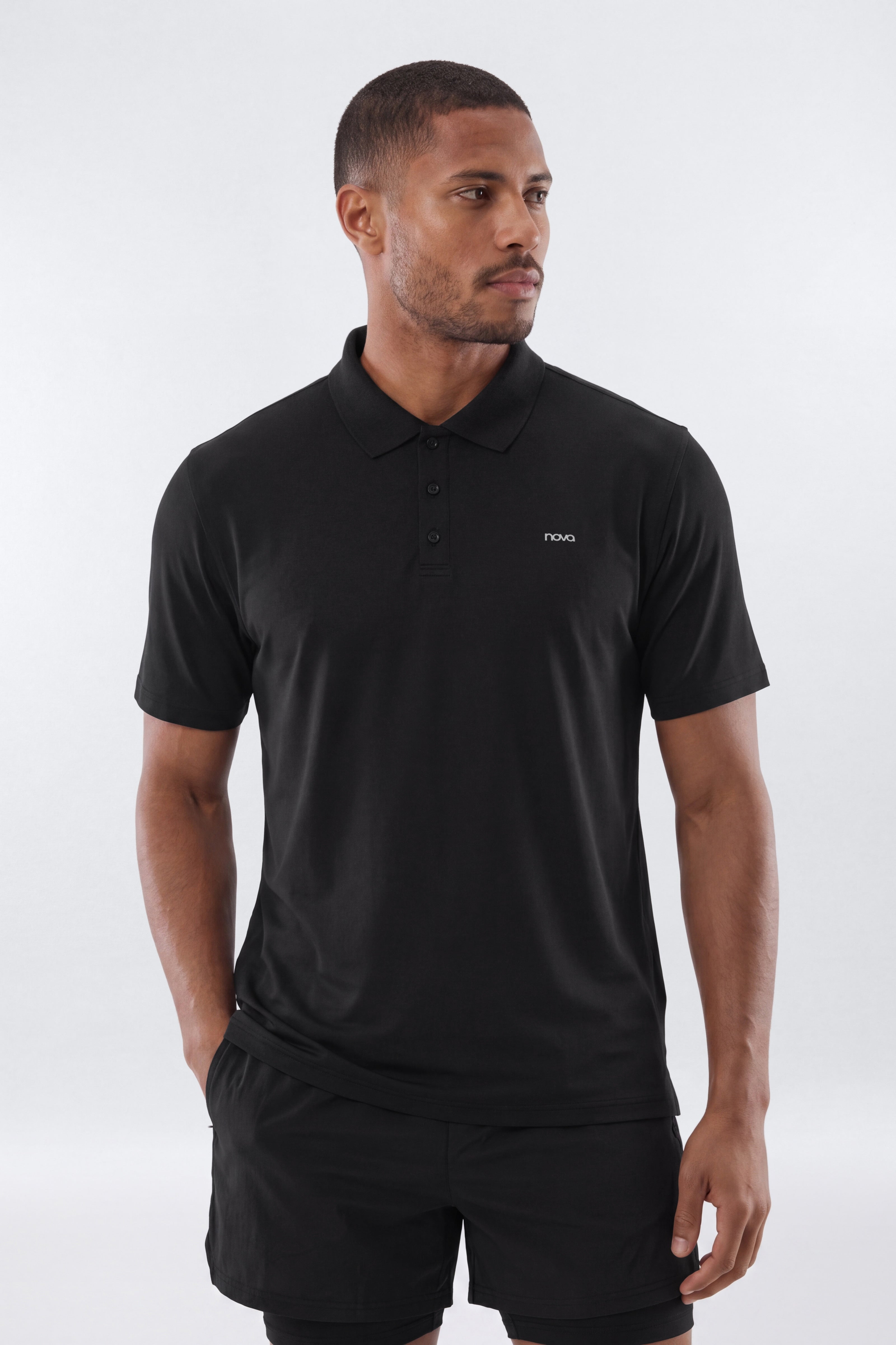 DryCore™ Active Polo Shirt - Black