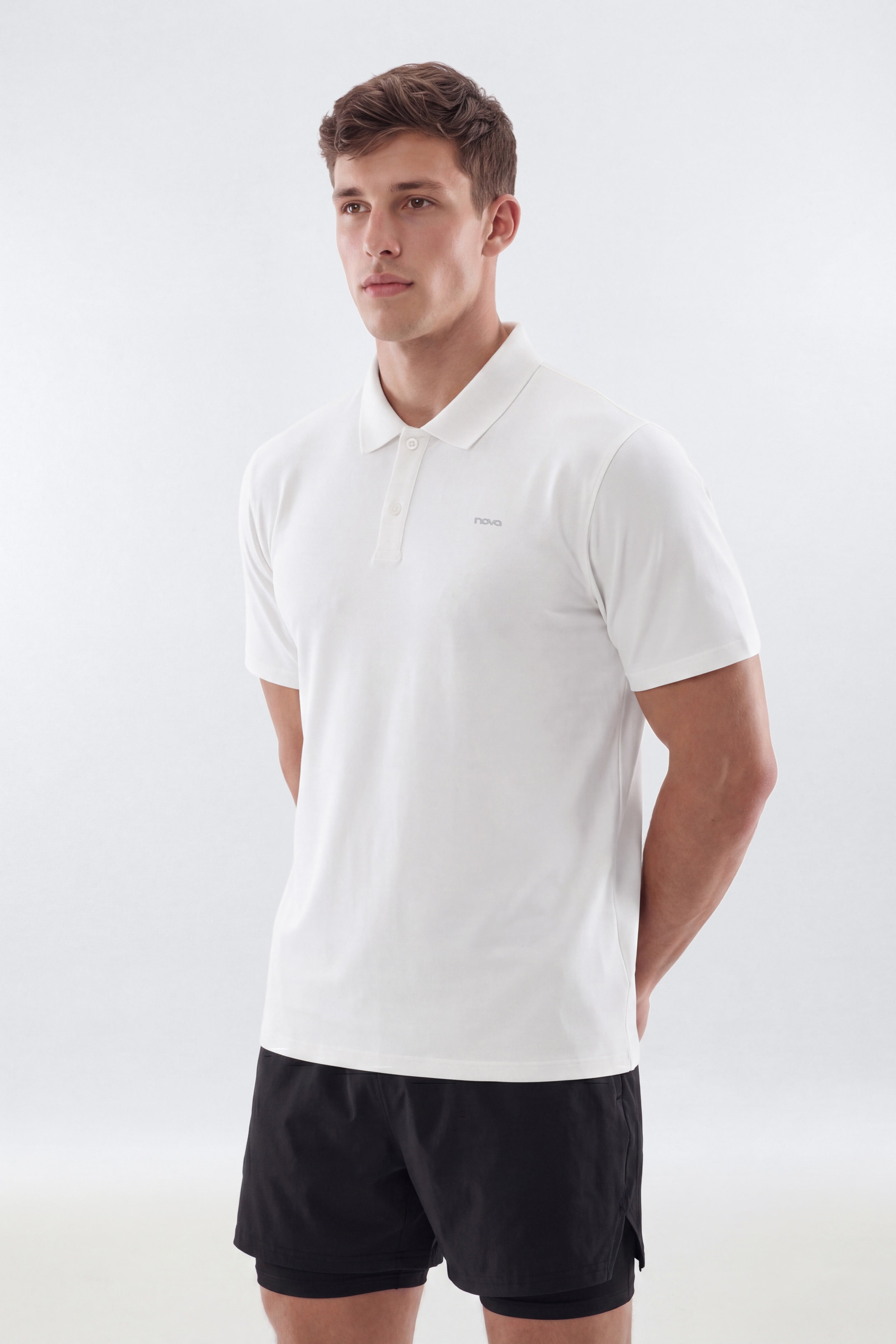 DryCore™ Active Polo Shirt - Snow White