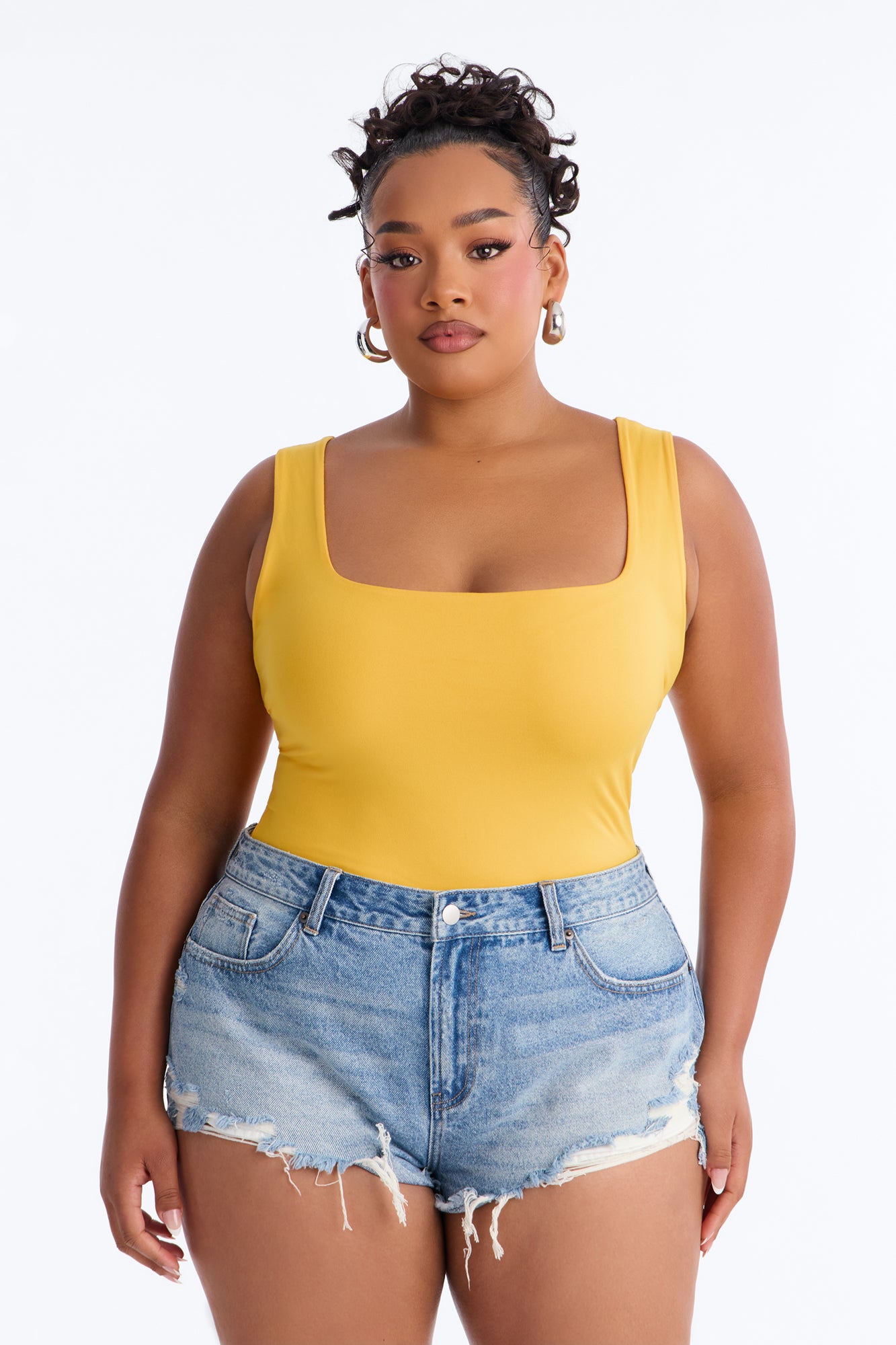 Thalia Tank Top - Orange
