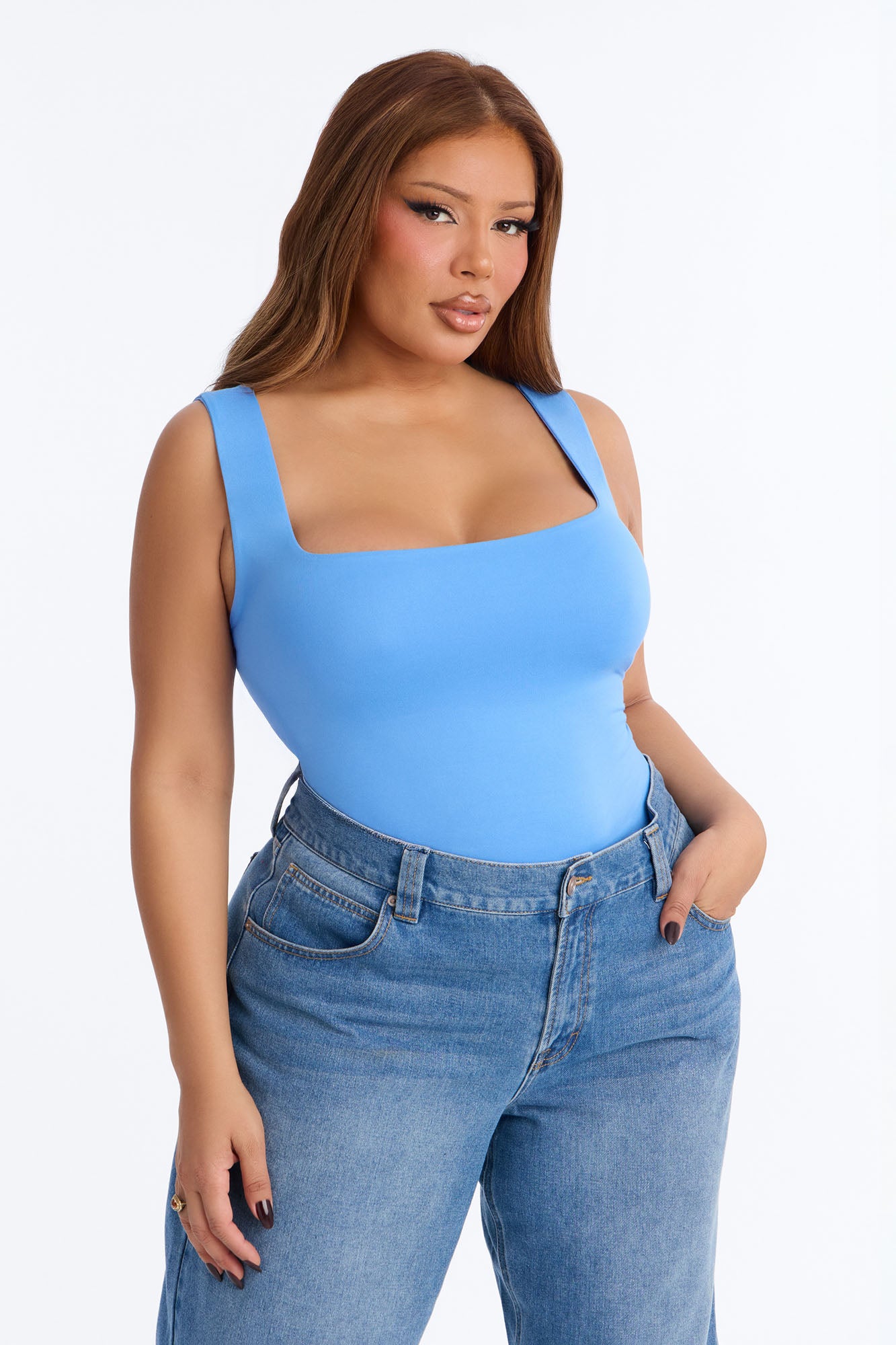Thalia Tank Top - Periwinkle