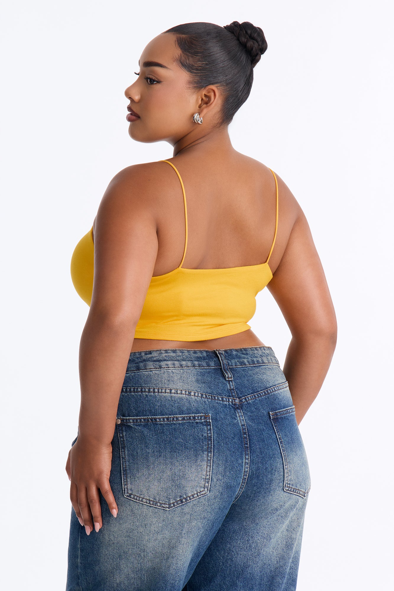 Kiki Super Cropped Top - Orange image 8