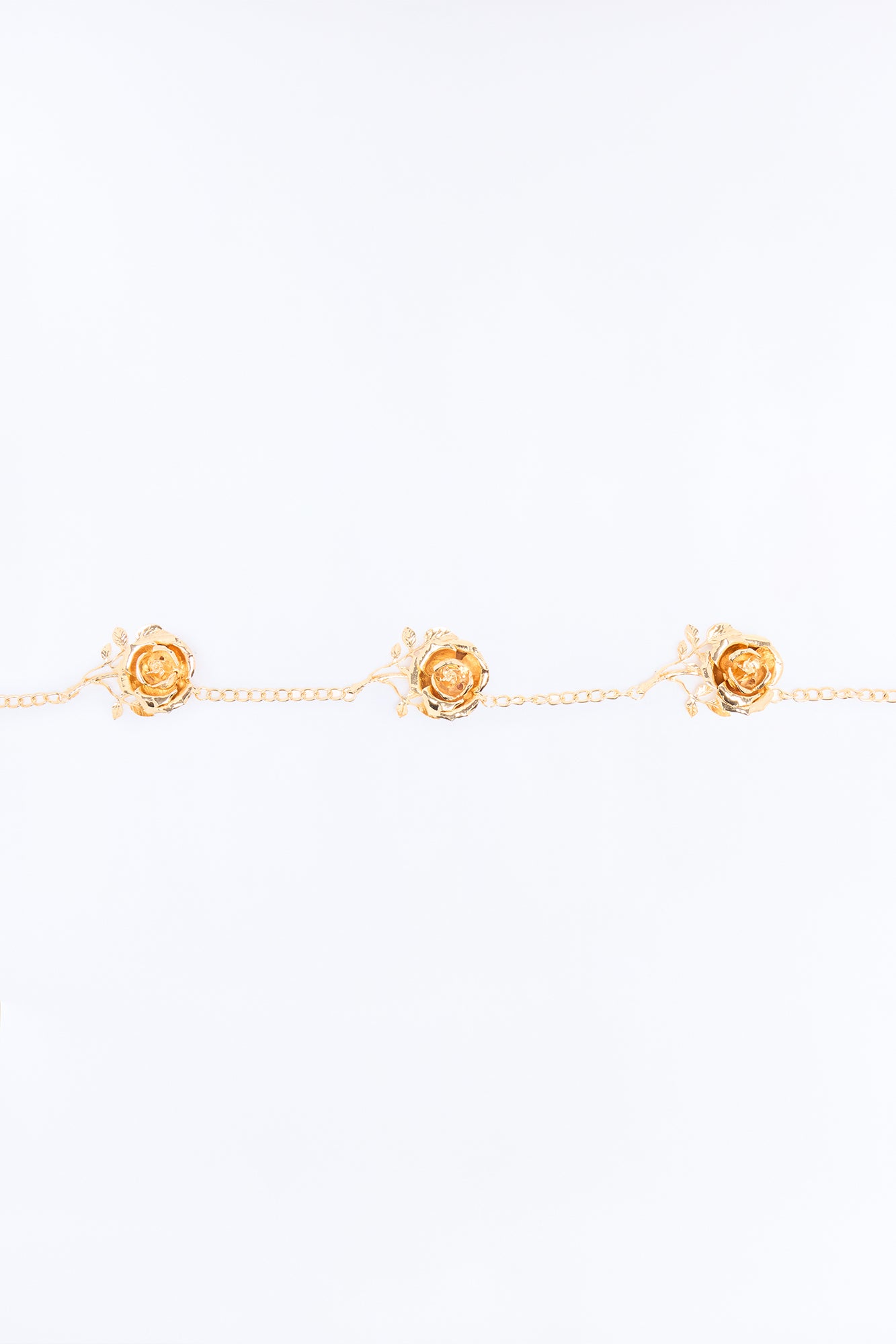 Night Bloom Chain Belt - Gold