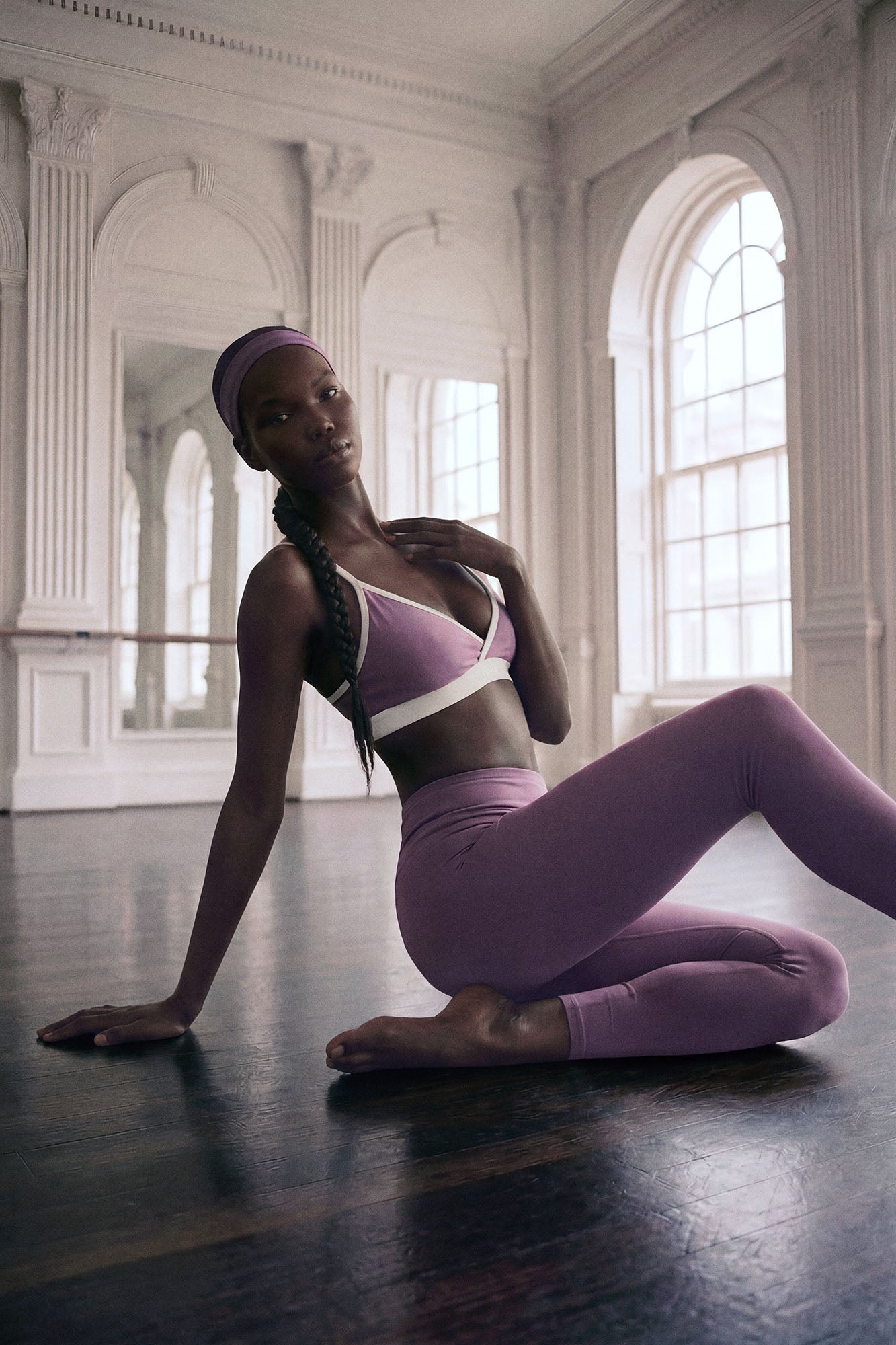 CloudForm™ 25″ Low Rise Legging - Iris