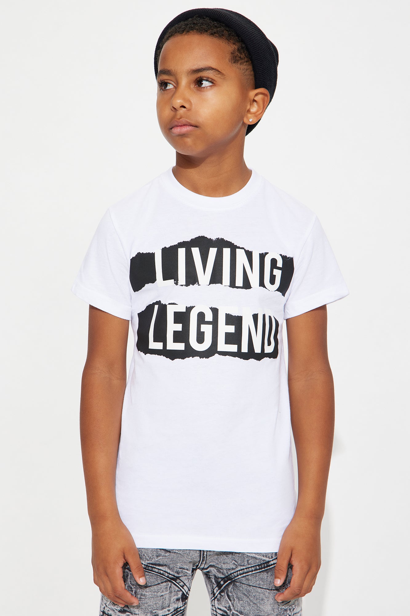 Mini A Living Legend Short Sleeve Tee - White