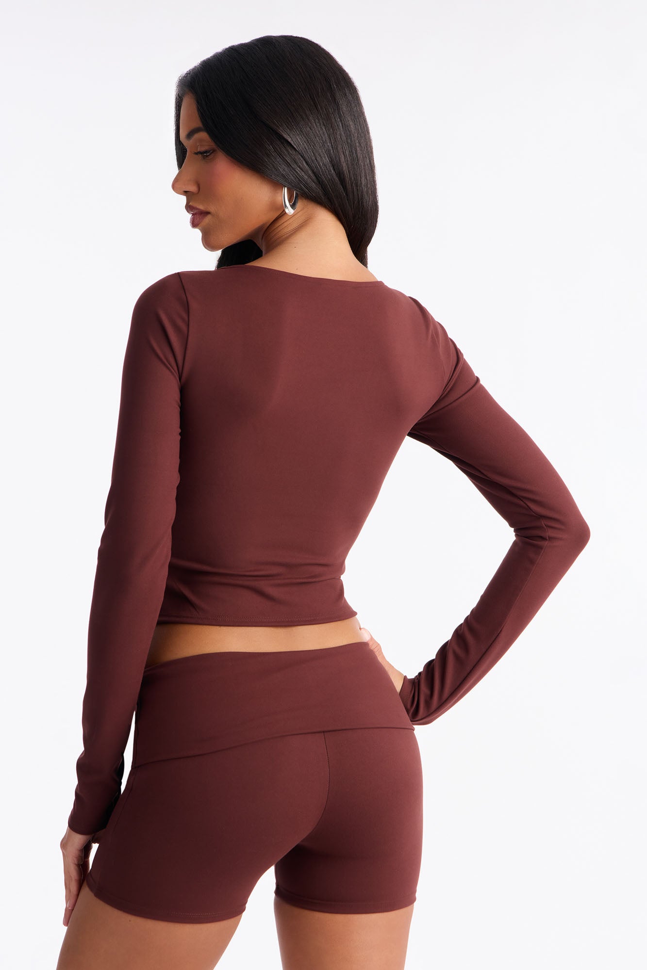 Simply Yours Short Set - Brown