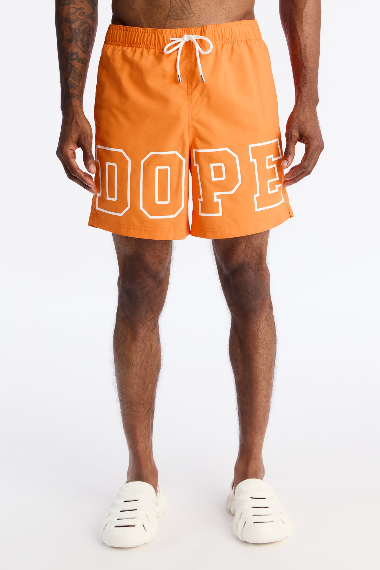 It's Dope Swim Trunk 7″ - Orange