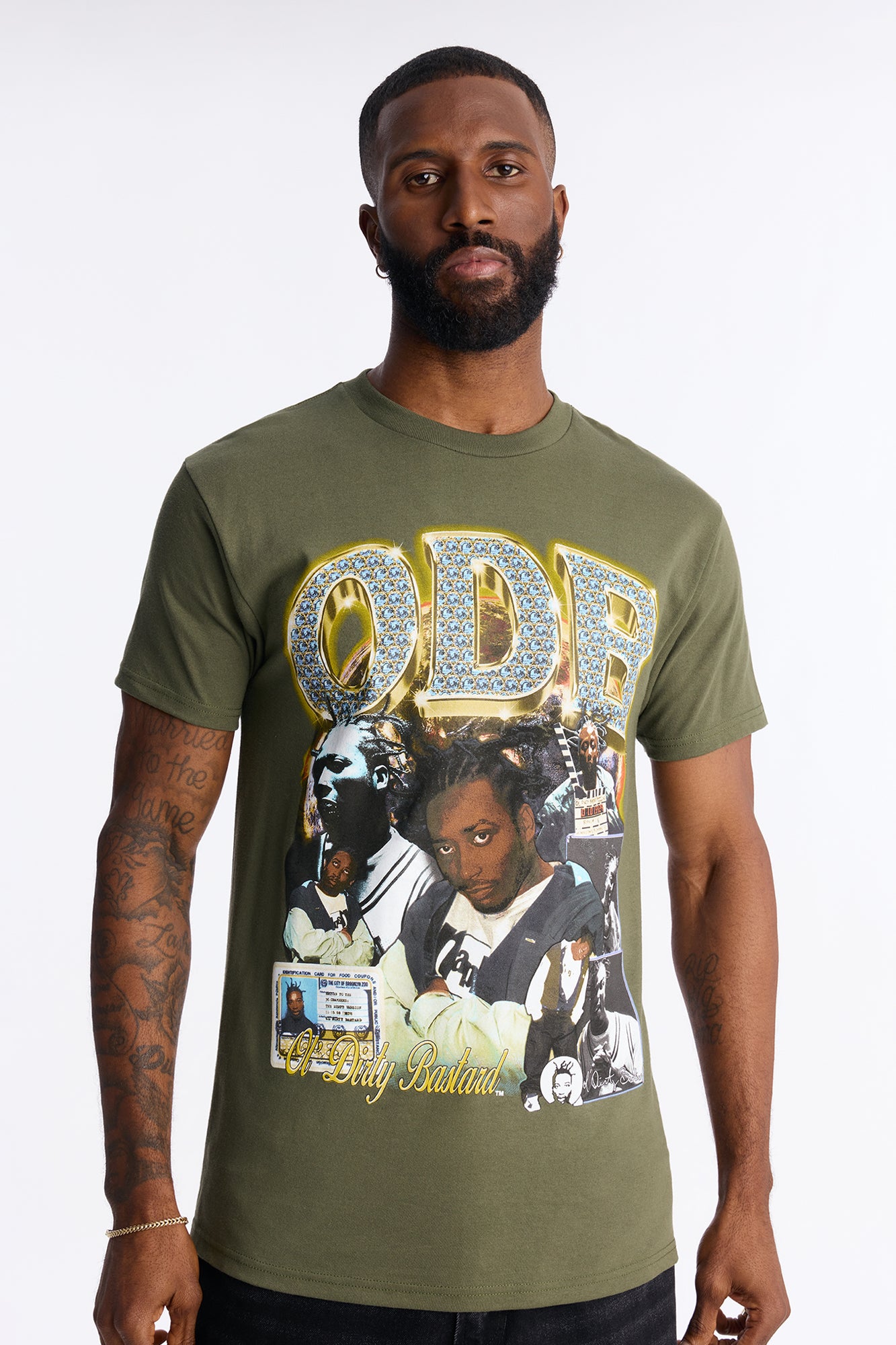 ODB Throwback Short Sleeve Shirt - Olive