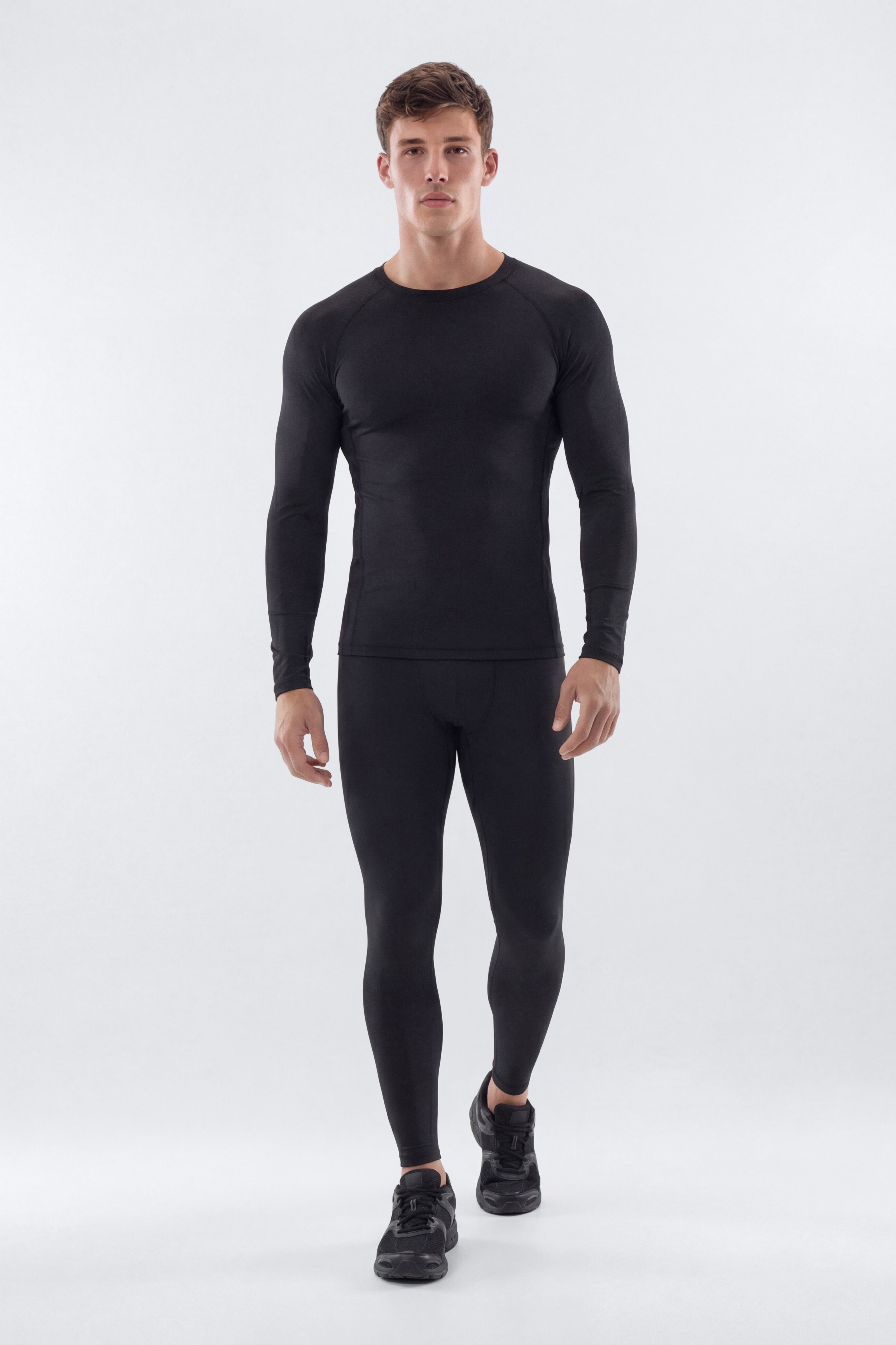 PowerFlex™ Compression Long Sleeve Top - Black