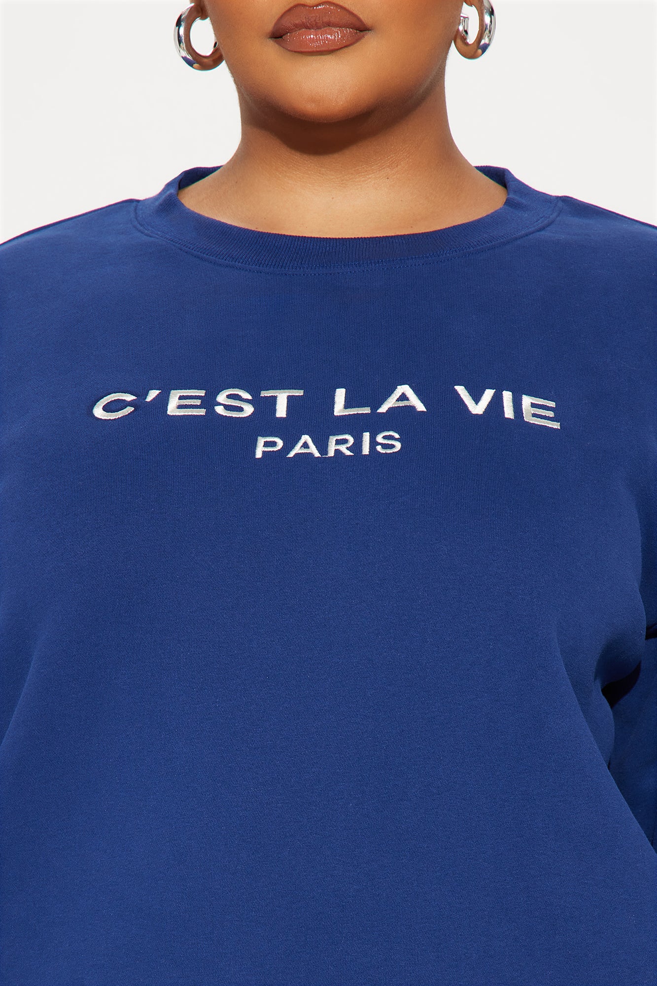 C’est La Vie Sweatpant Set - Navy