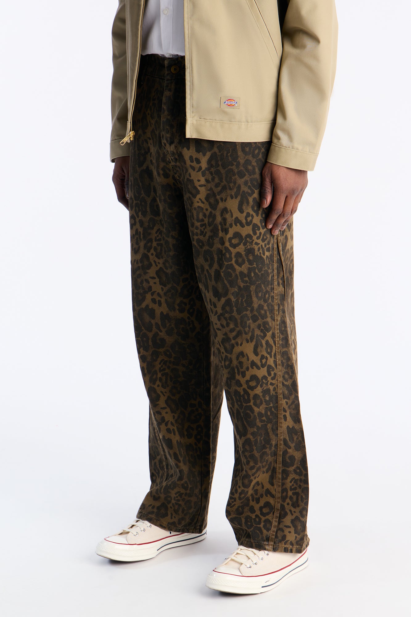 Baggy Untamed Jean - Olive