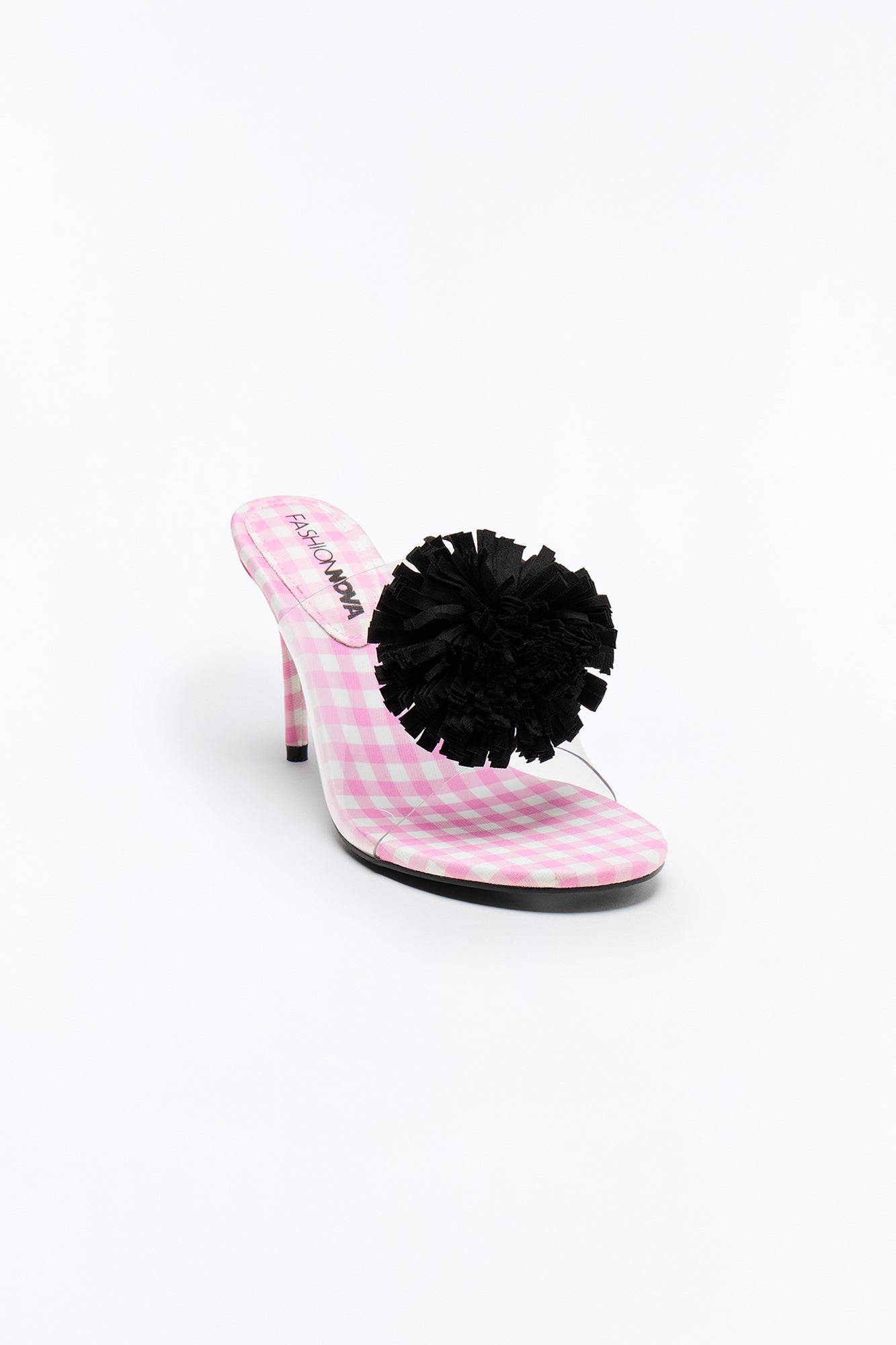Nulive Flower Stiletto Heels - Pink