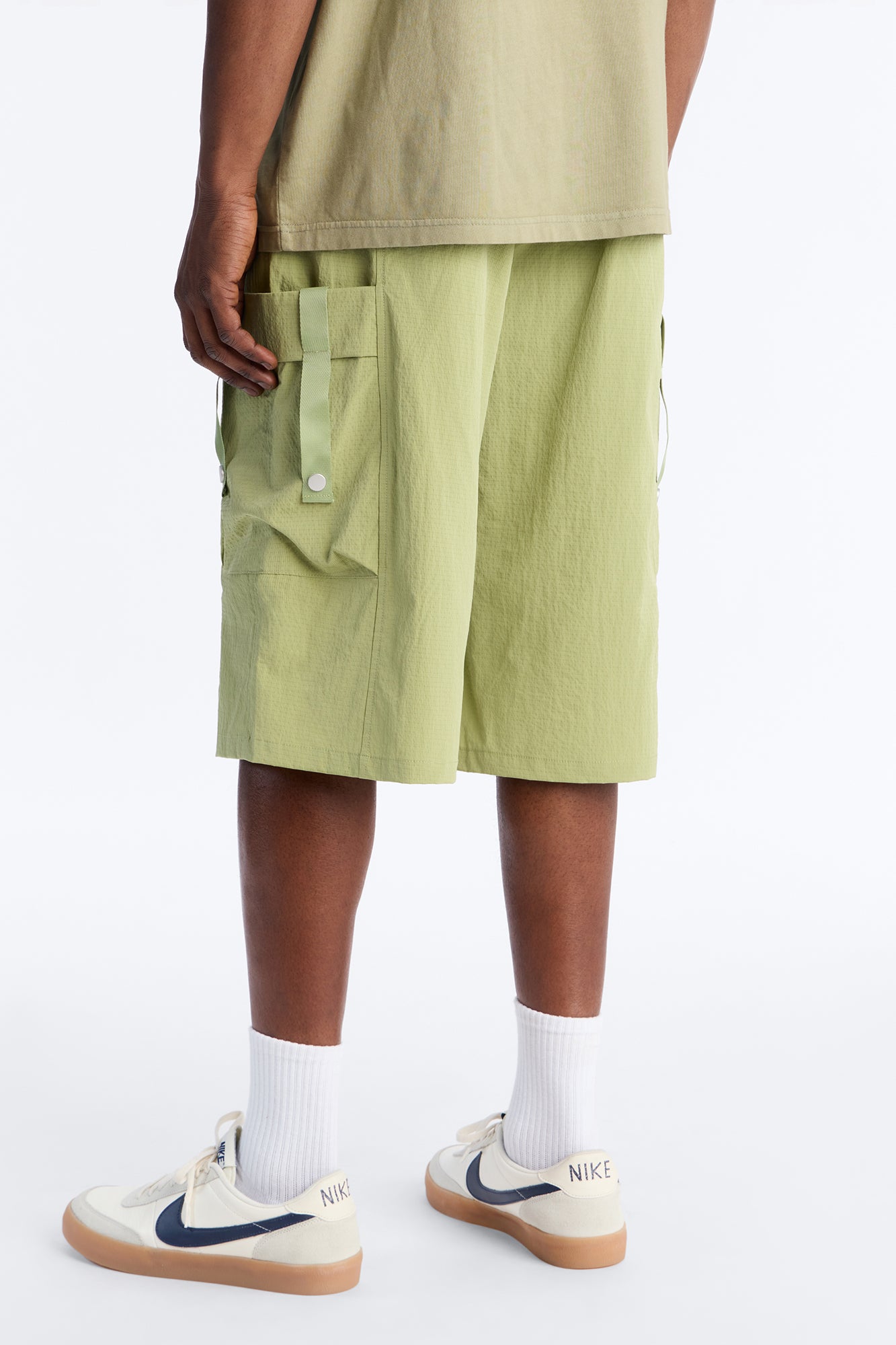 Relaxed Ninth Element Tech Short - Sage