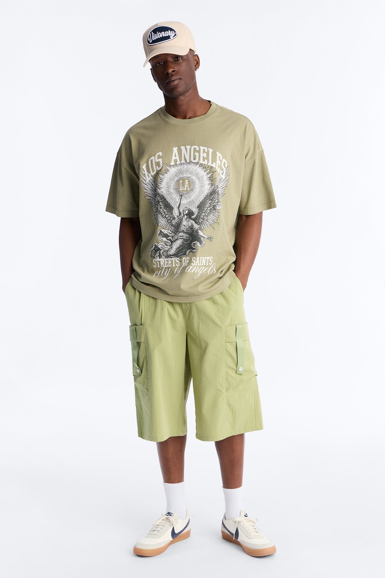 Relaxed Ninth Element Tech Short - Sage