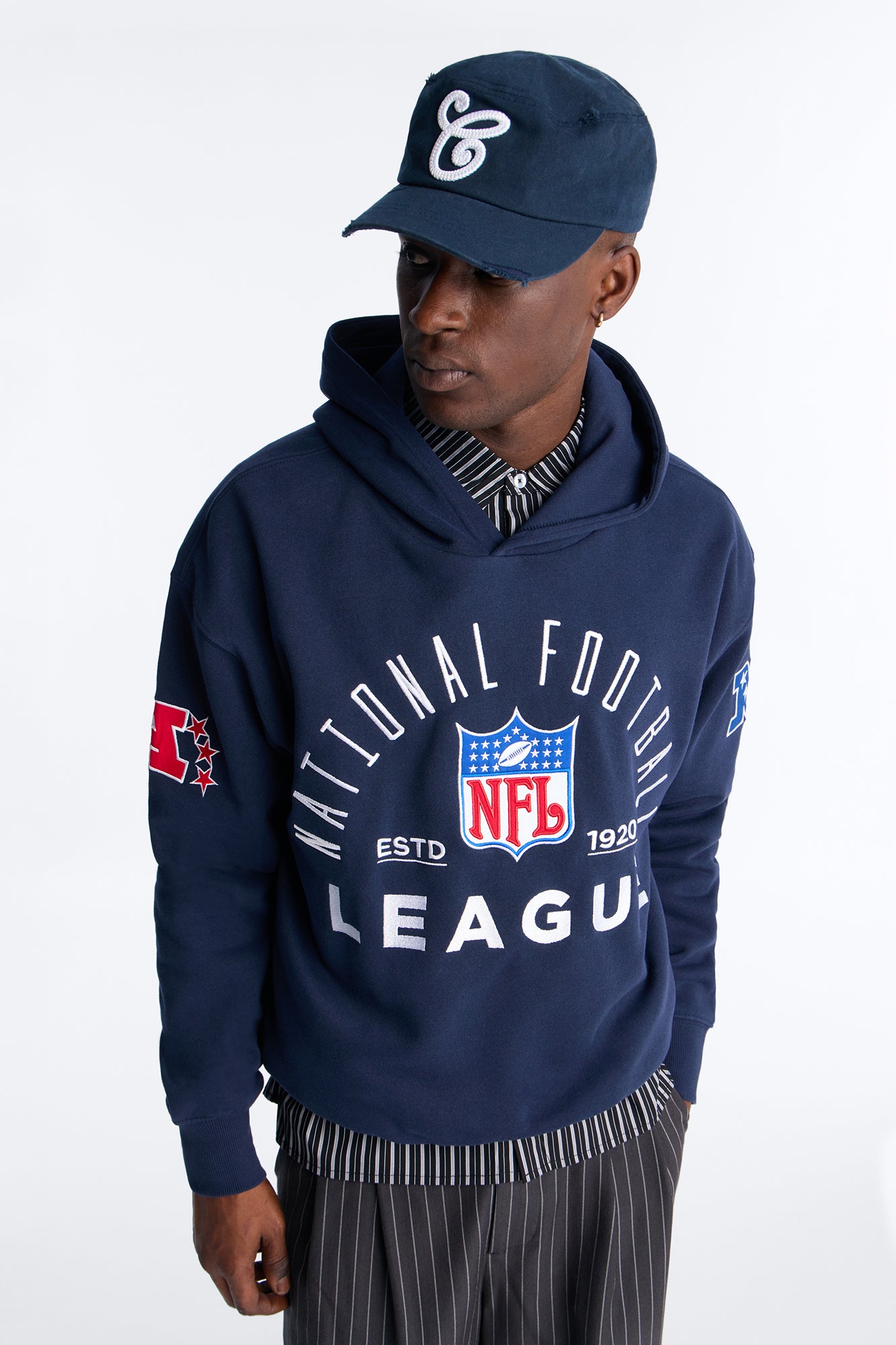 NFL Brand Encore Hoodie - Navy