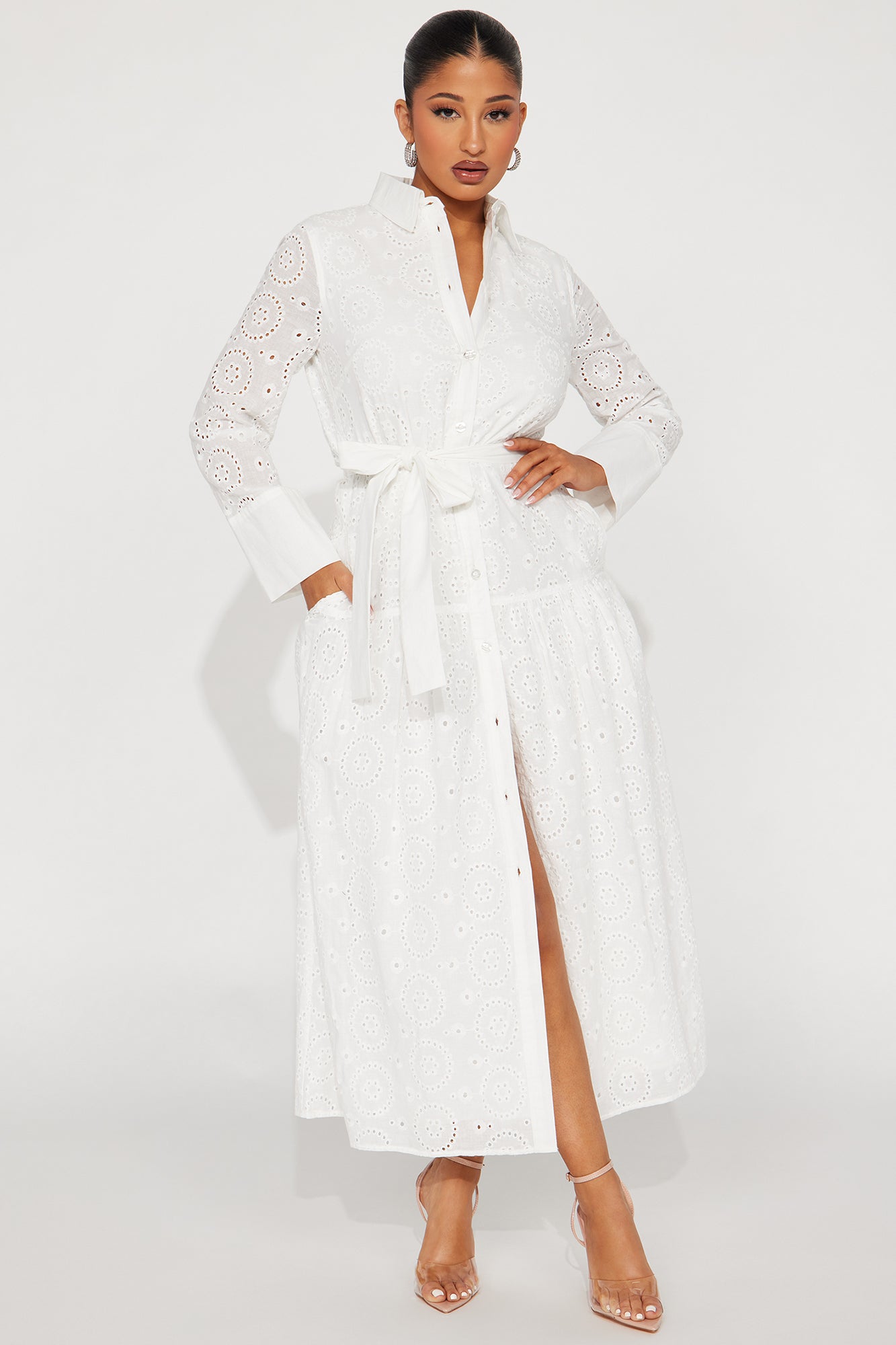 Pilar Maxi Dress - White