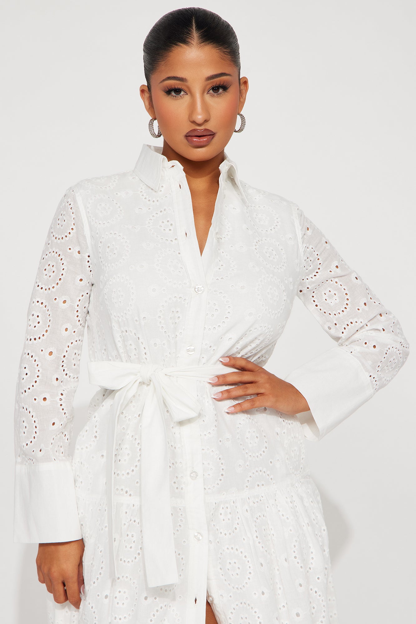Pilar Maxi Dress - White