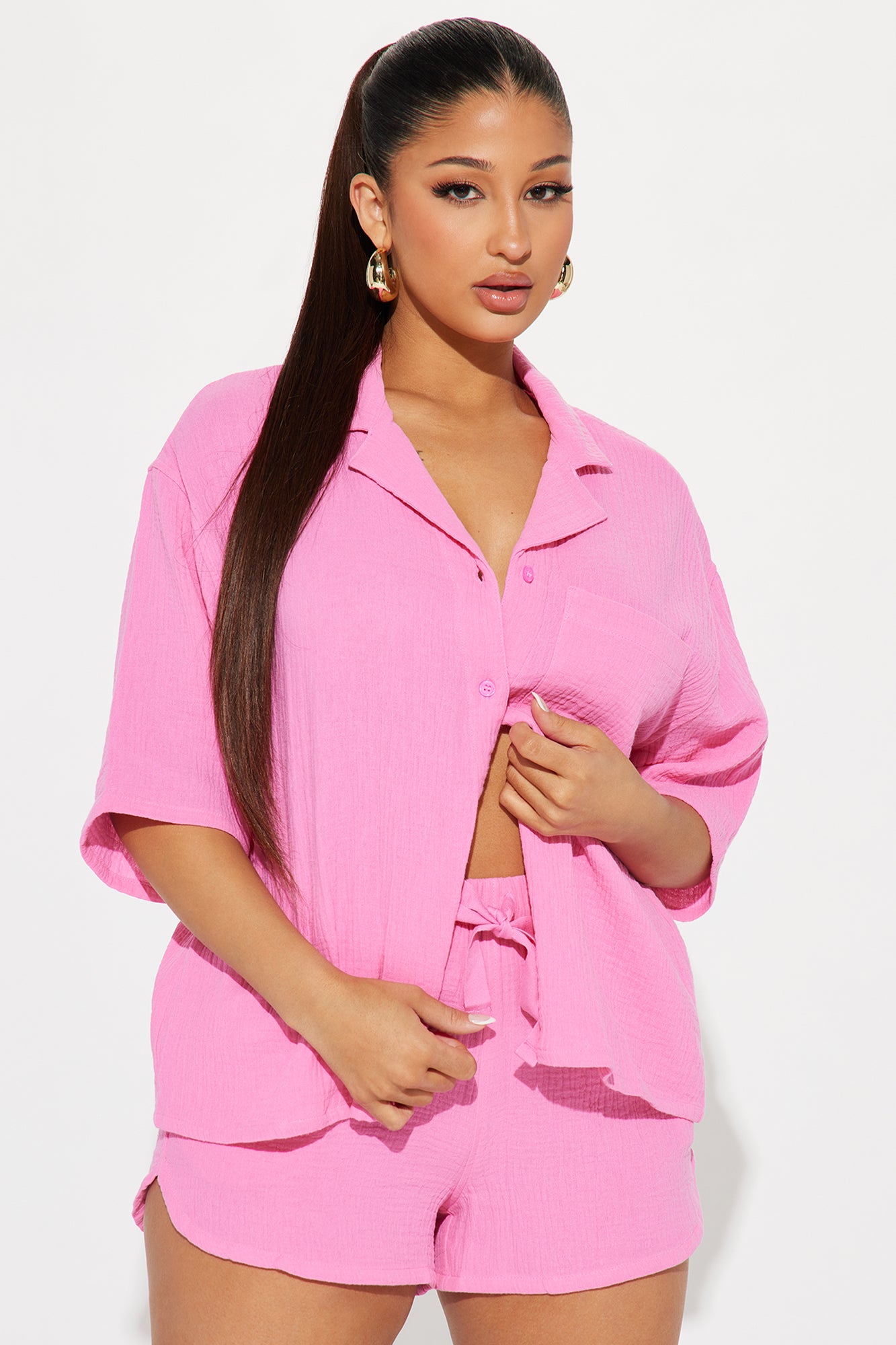 Frankie Short Set - Pink