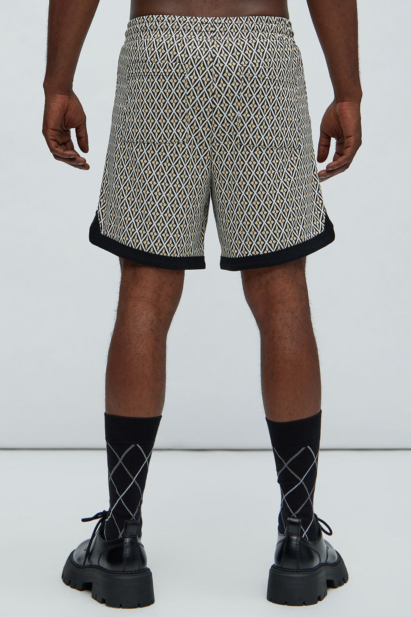 Rushmore Knit Warmup Shorts - Black/combo