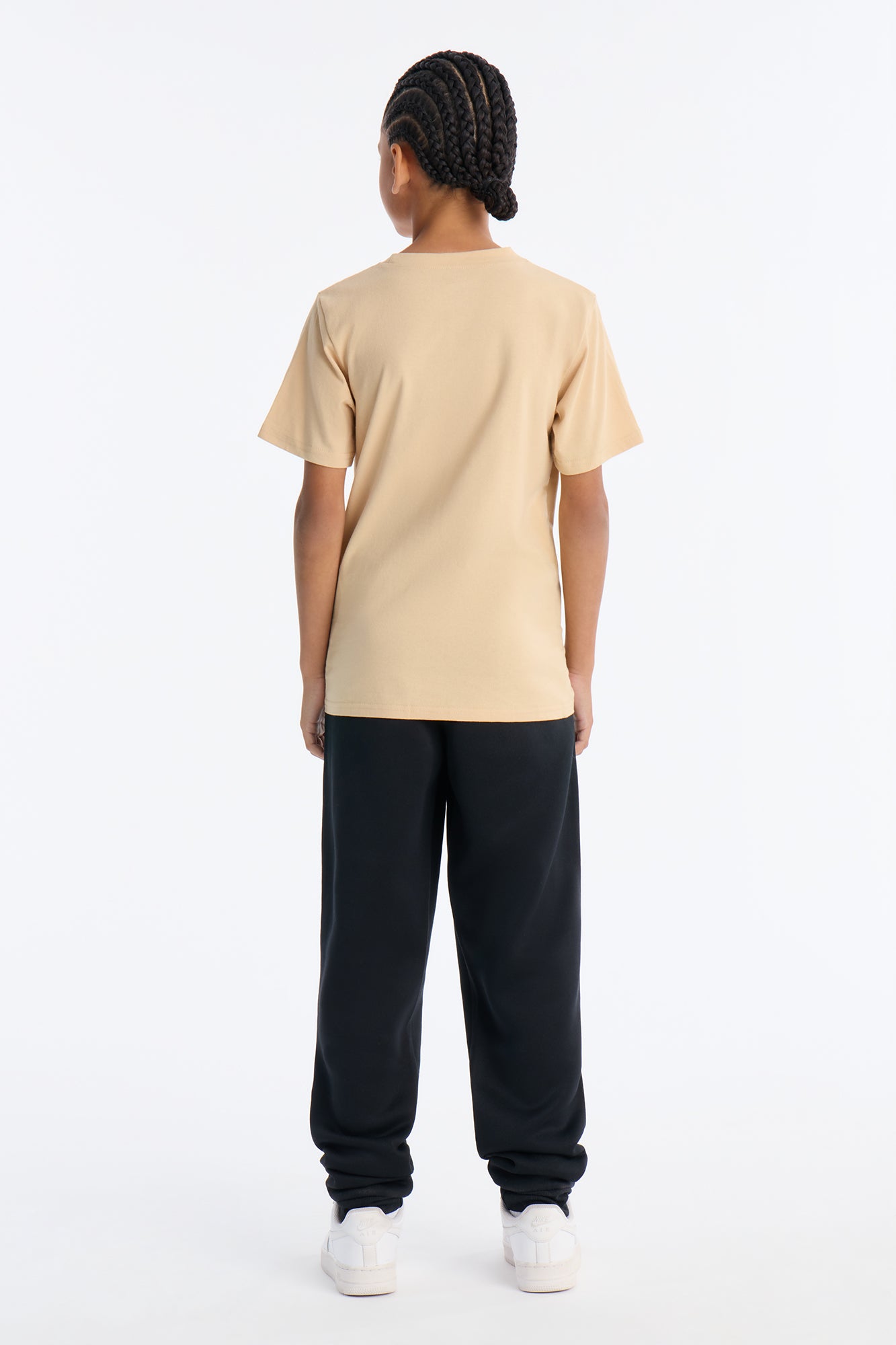 Mini Fearless Squad Jogger Pant Set - Mocha/combo