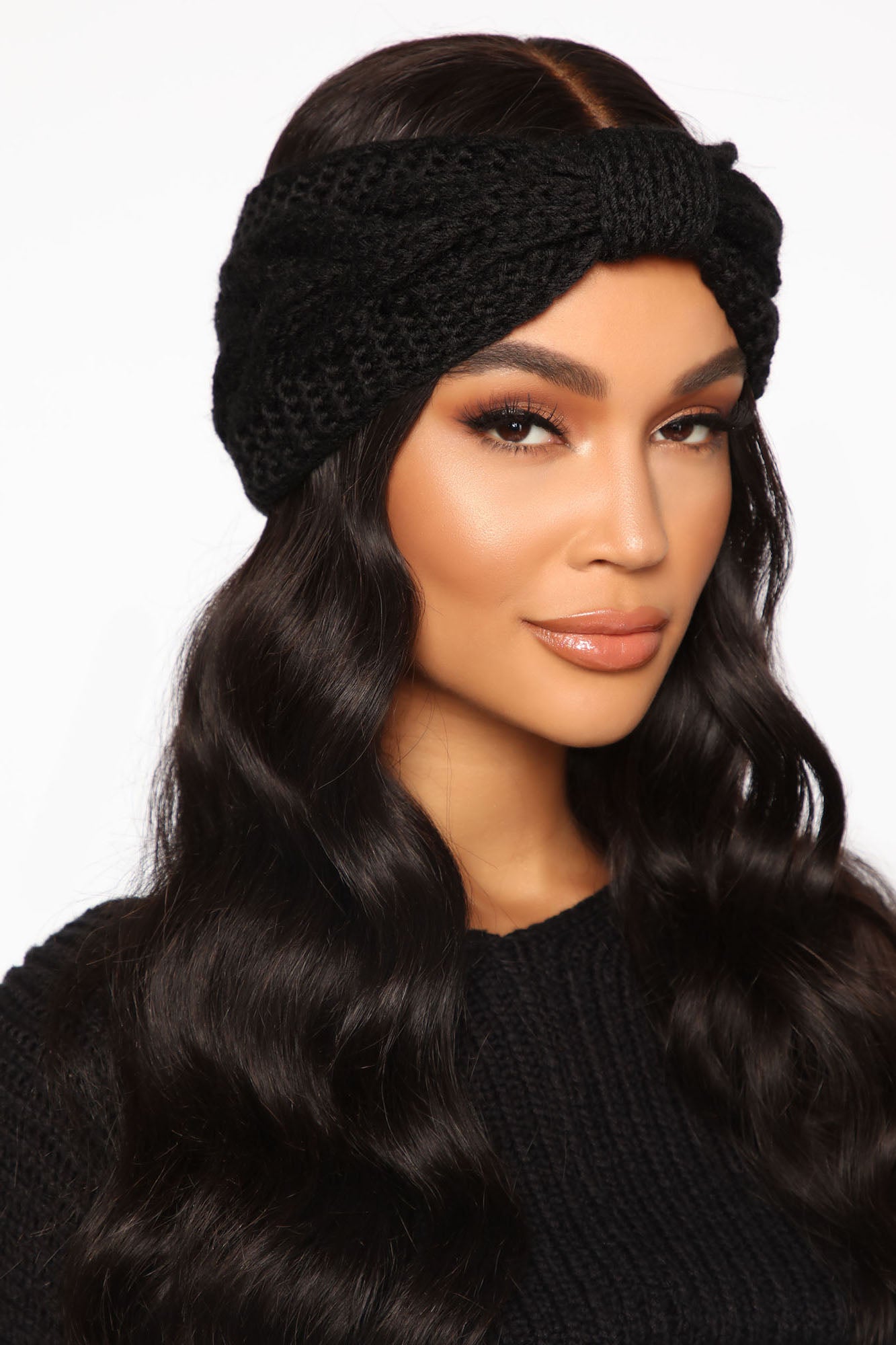 Big Bow Headband - Black