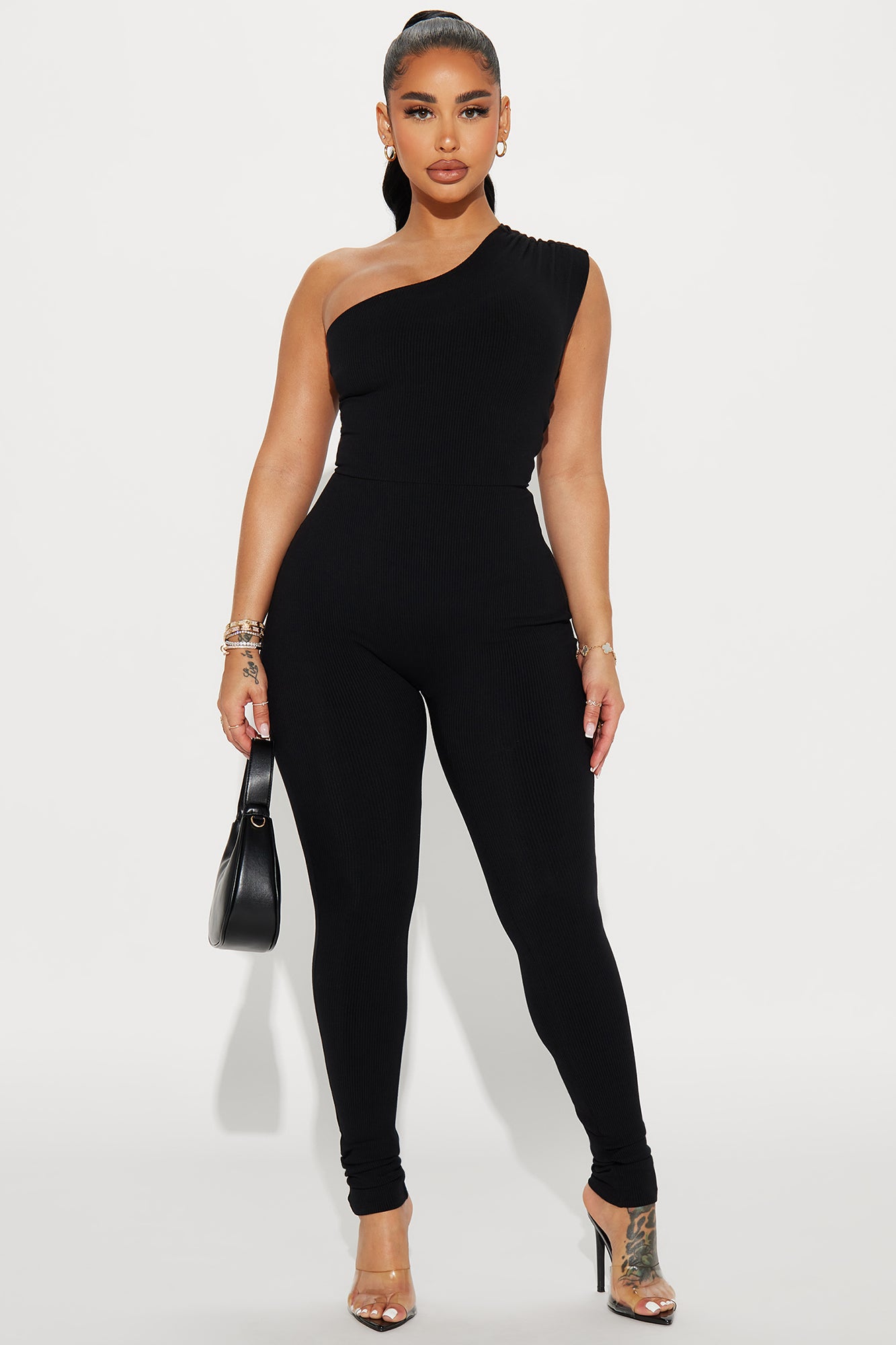 Scarlett Snatched Jumpsuit - Black