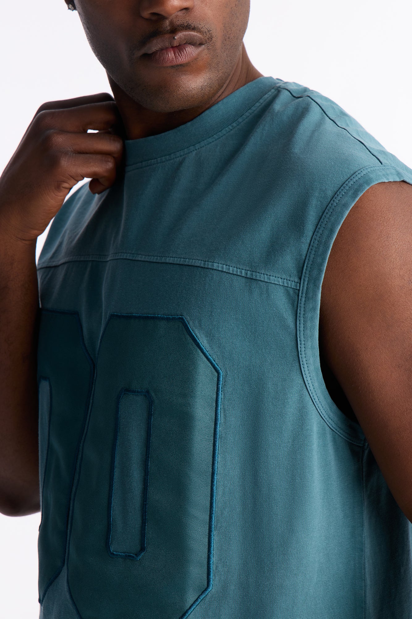 Neutral Code Muscle Tee - Blue