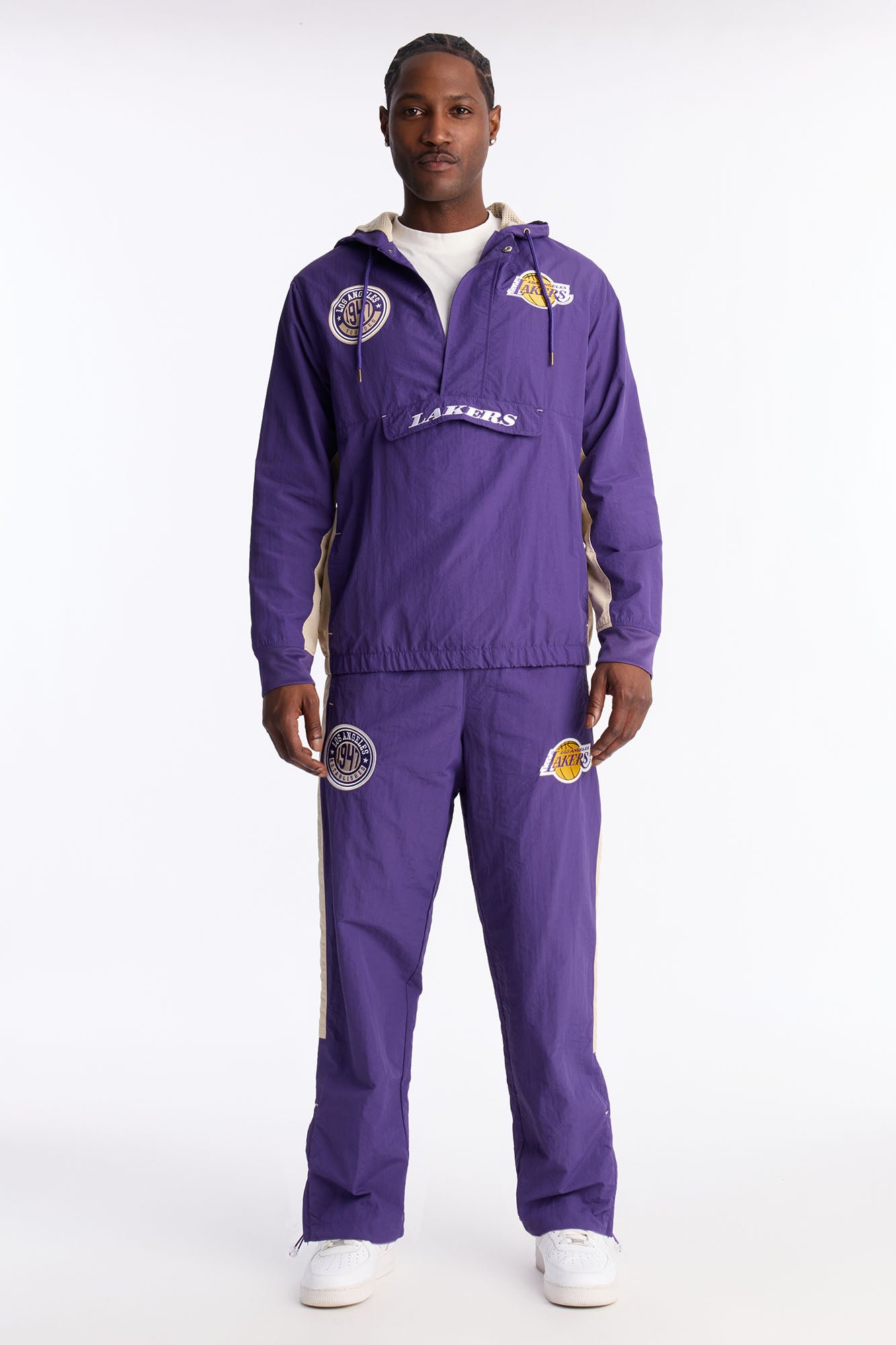 Lakers Bleacher Creature Jacket - Purple