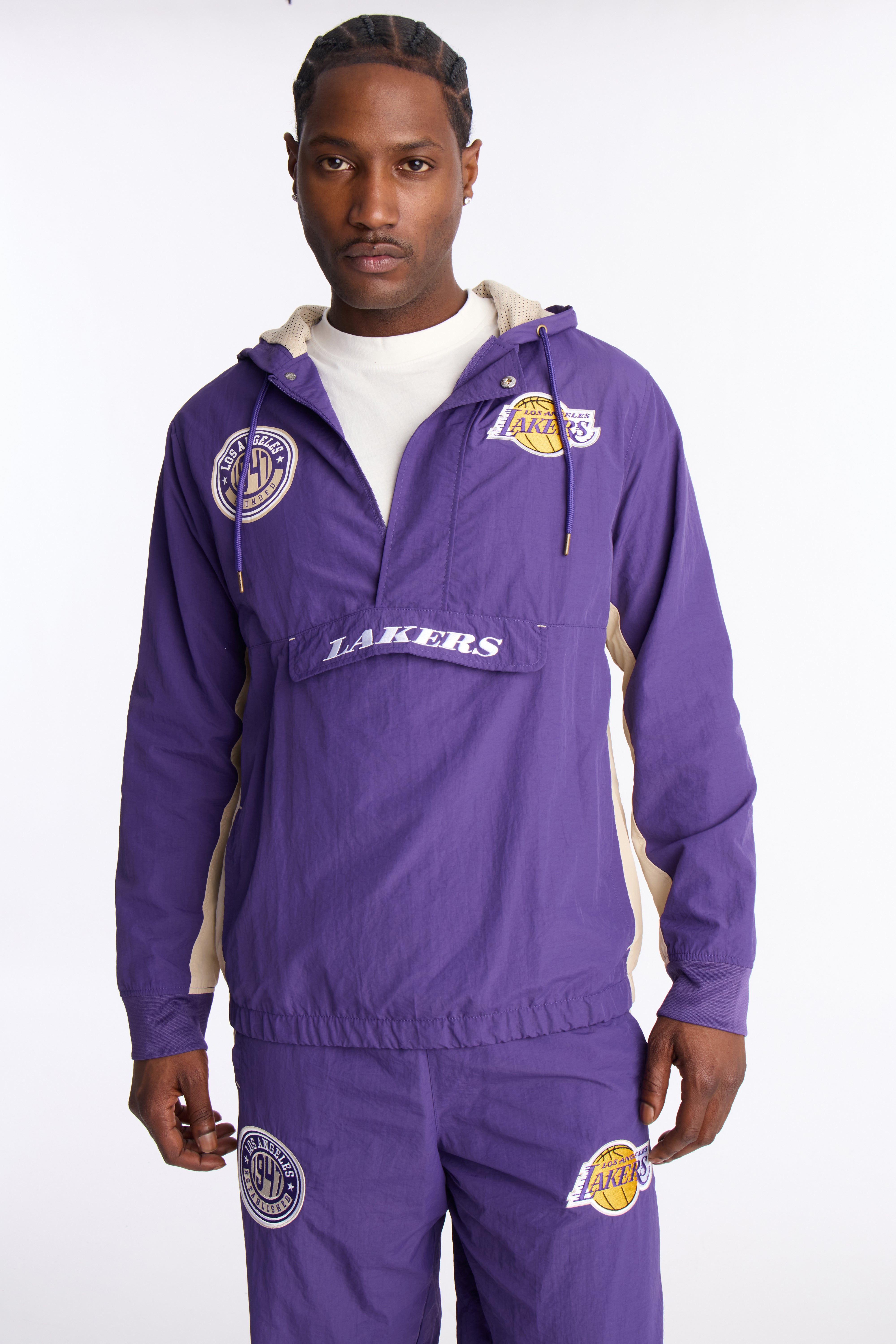 Lakers Bleacher Creature Jacket - Purple