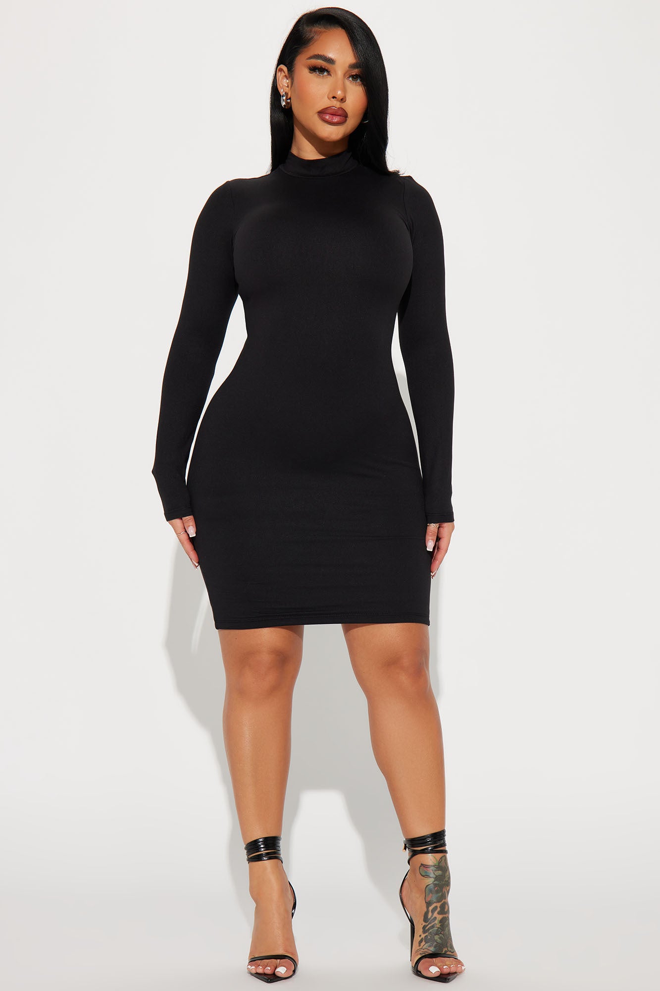 Krissy Mini Dress - Black