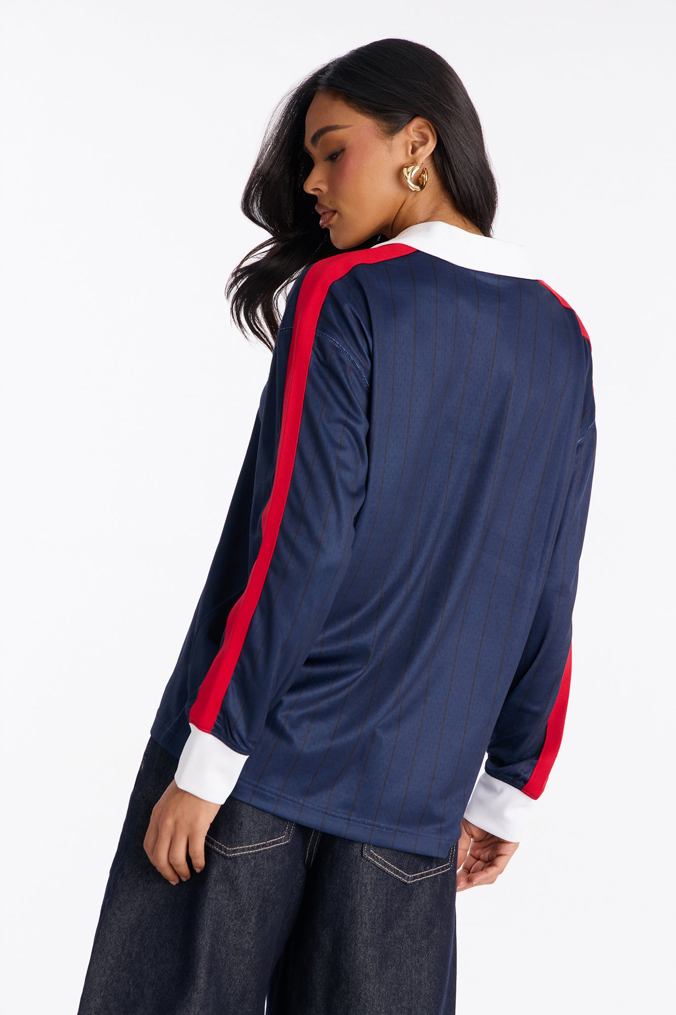 NBA LA Clippers Long Sleeve Top - Navy