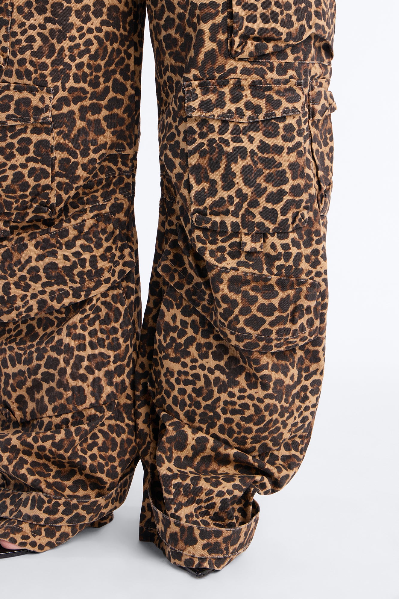 Reservoir Leopard Utility Pant - Brown/combo