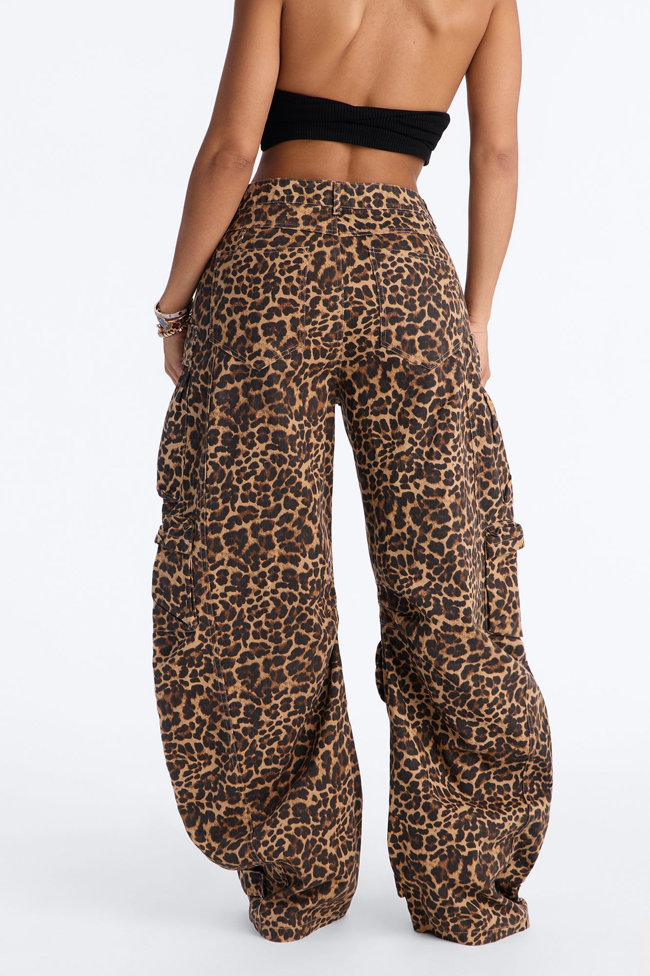 Reservoir Leopard Utility Pant - Brown/combo